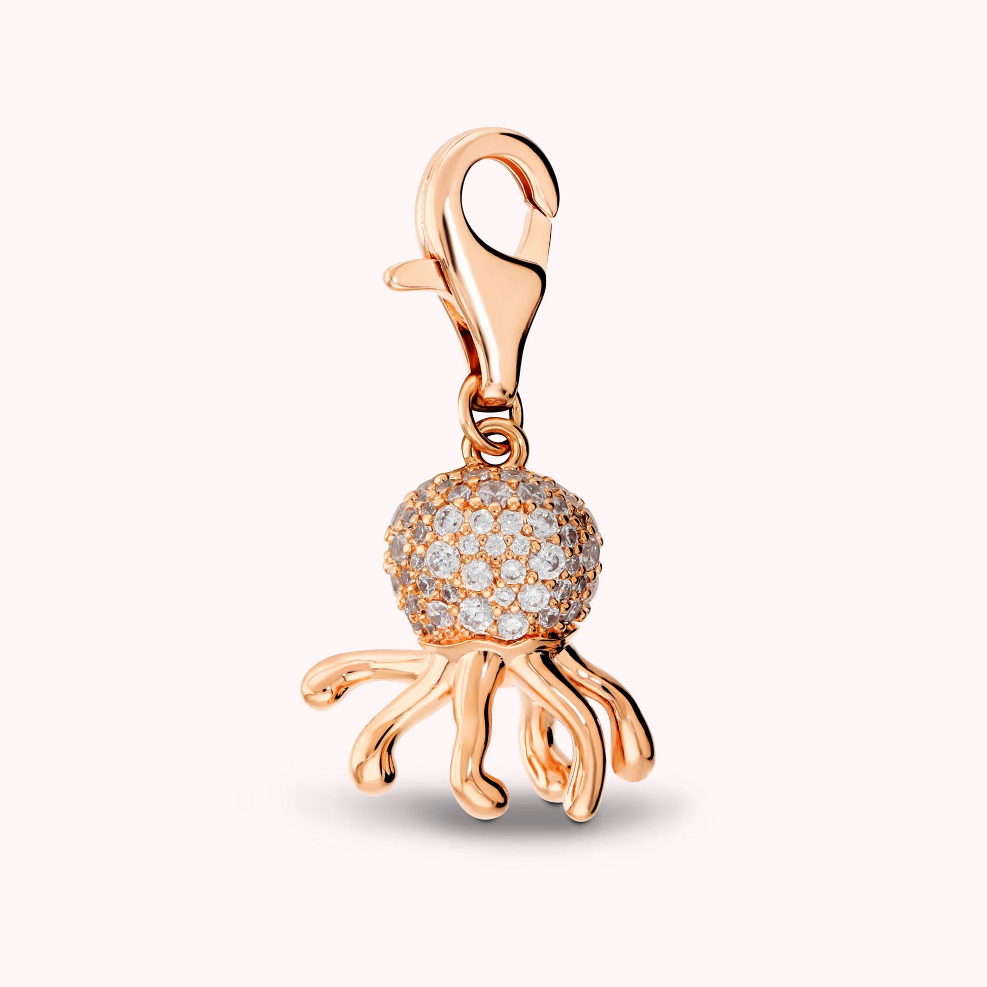 SUMMER CHARM - Ciondolo Polipo con Pavé di Cubic Zirconia