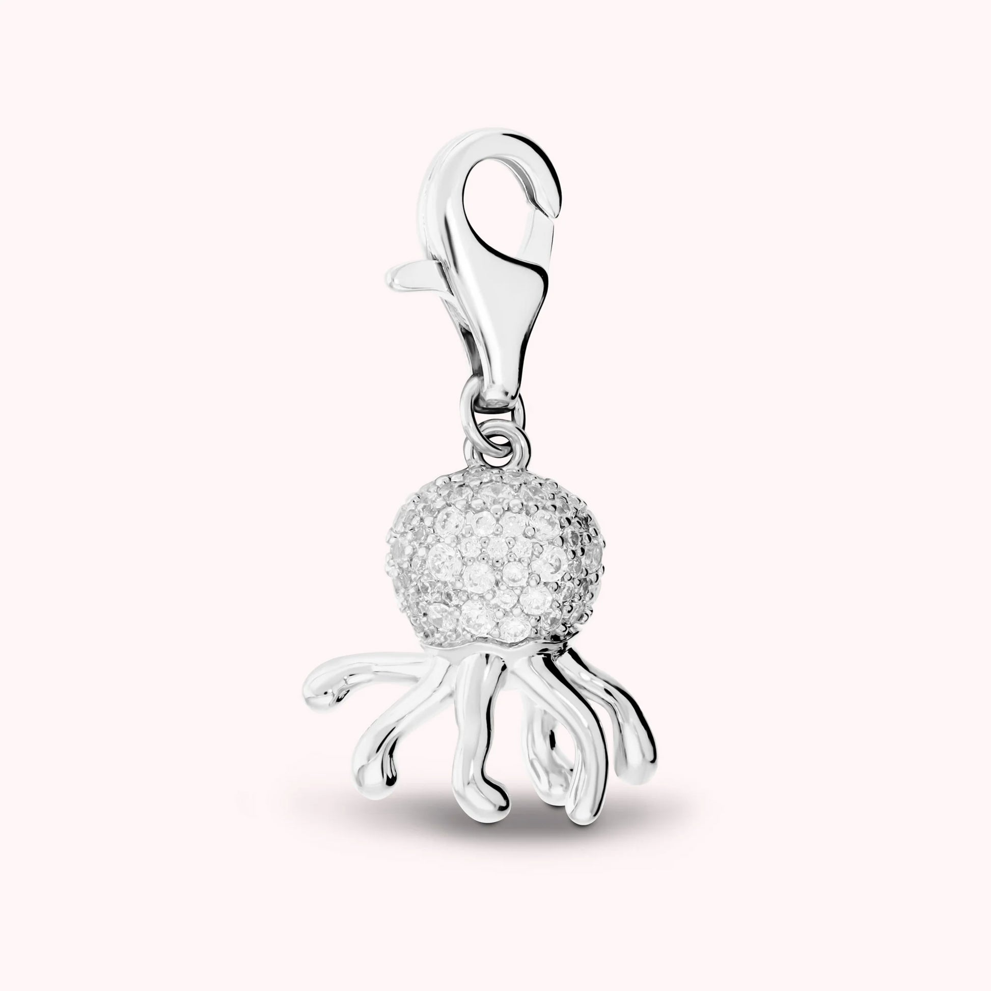 SUMMER CHARM - Ciondolo Polipo con Pavé di Cubic Zirconia