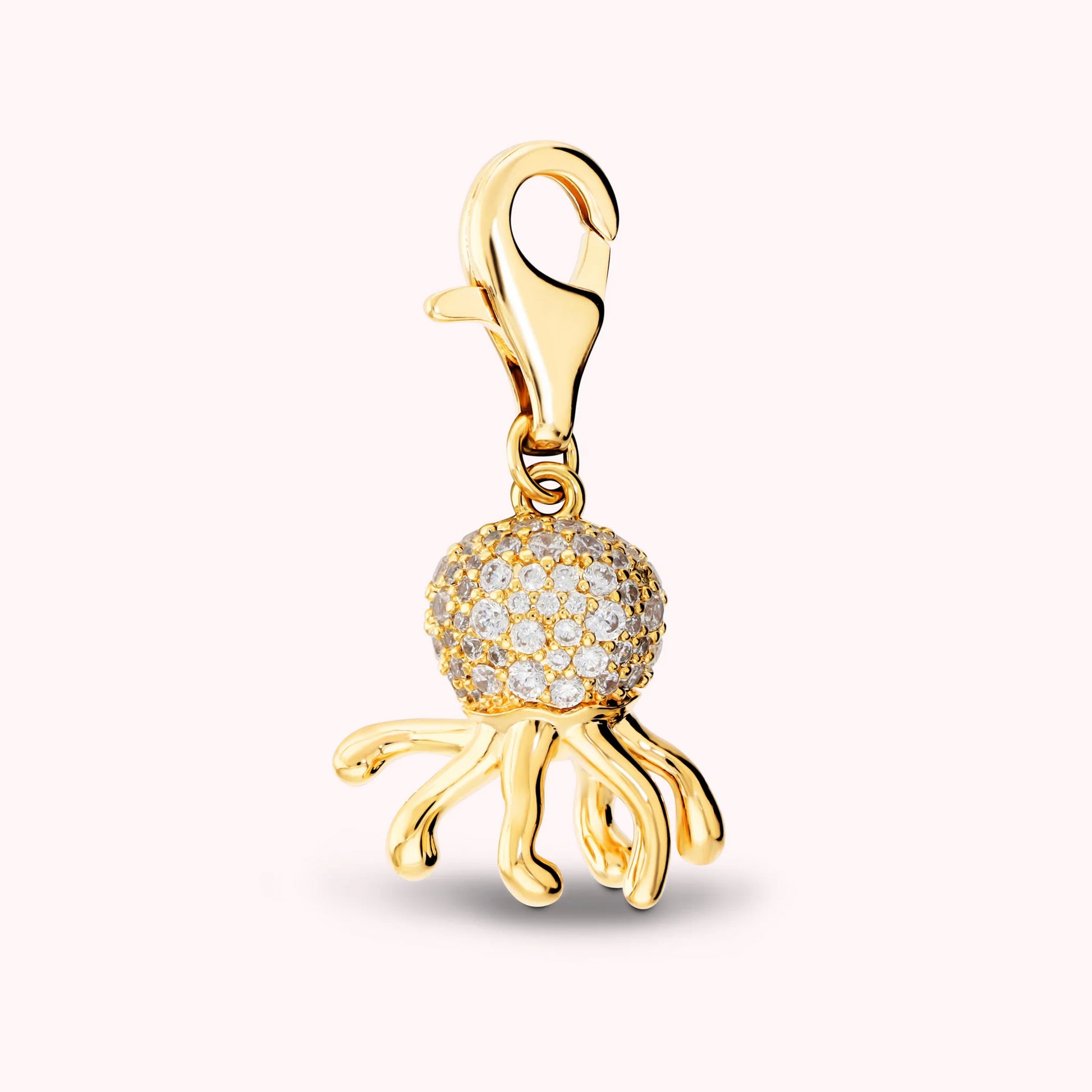 SUMMER CHARM - Ciondolo Polipo con Pavé di Cubic Zirconia