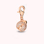 LUCKY CHARM - Ciondolo Coccinella Portafortuna con Pavé di Cubic Zirconia