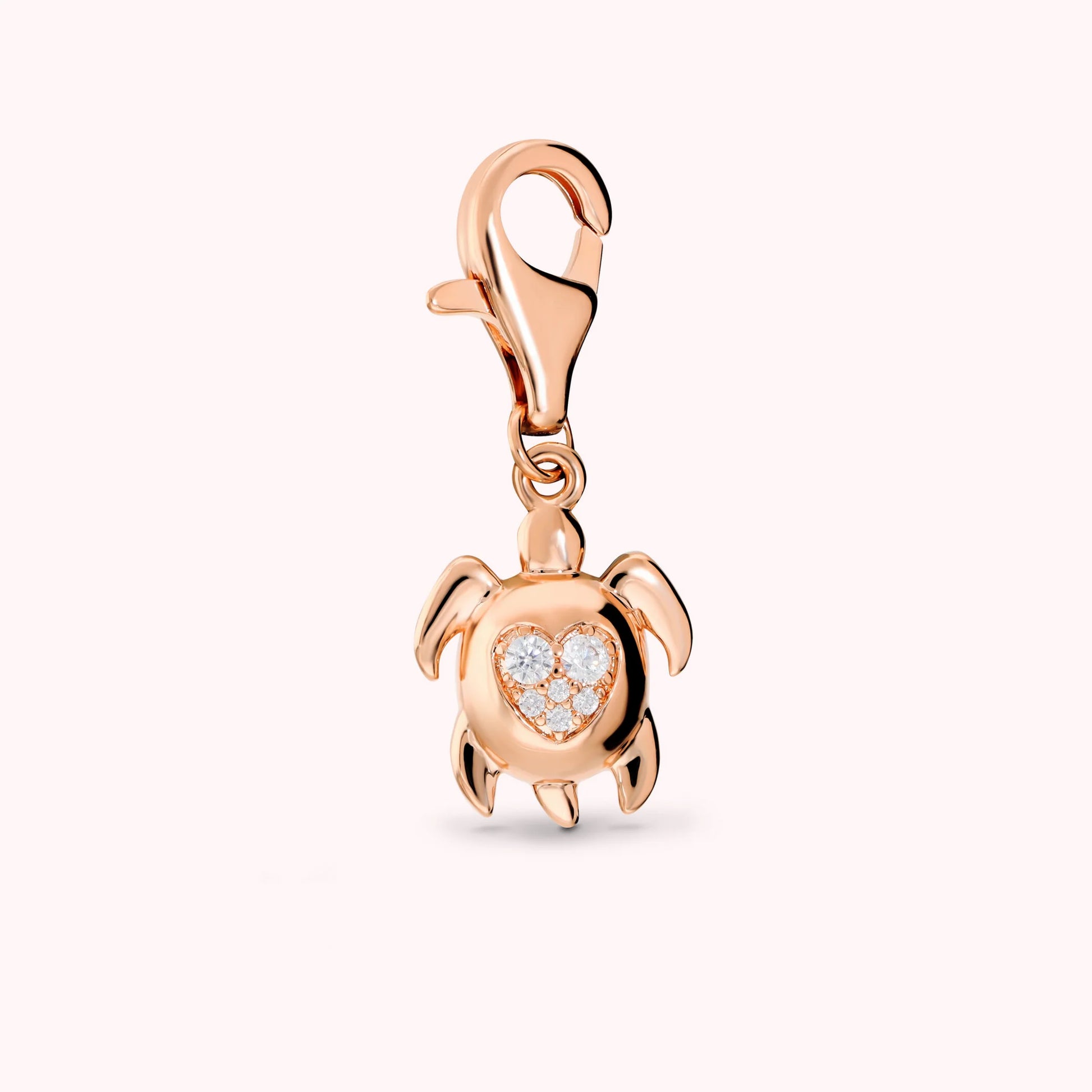 SUMMER CHARM - Ciondolo Tartaruga con Pavé di Cubic Zirconia
