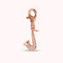 POP CHARM - Saxophonanhänger mit Pavé aus Zirkonia
