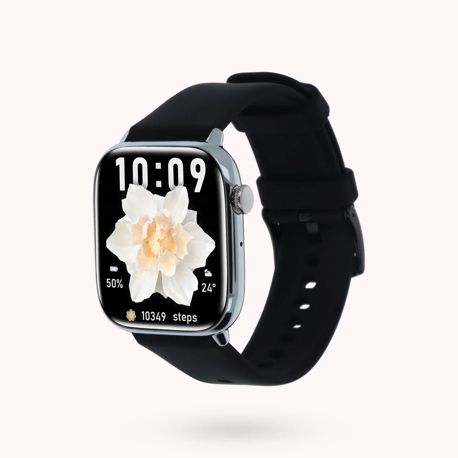 Smartwatch Donna - Cassa Color Argento Rettangolare 45x39mm
