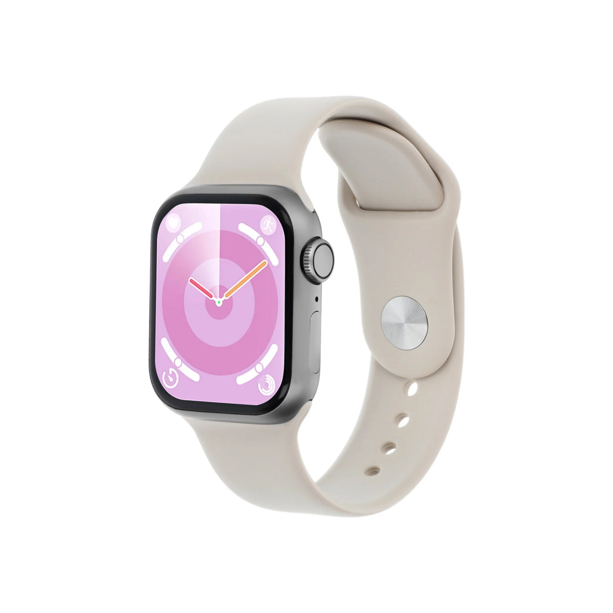 Smartwatch Donna - Cassa Grigia Satinata Rettangolare 41x35mm