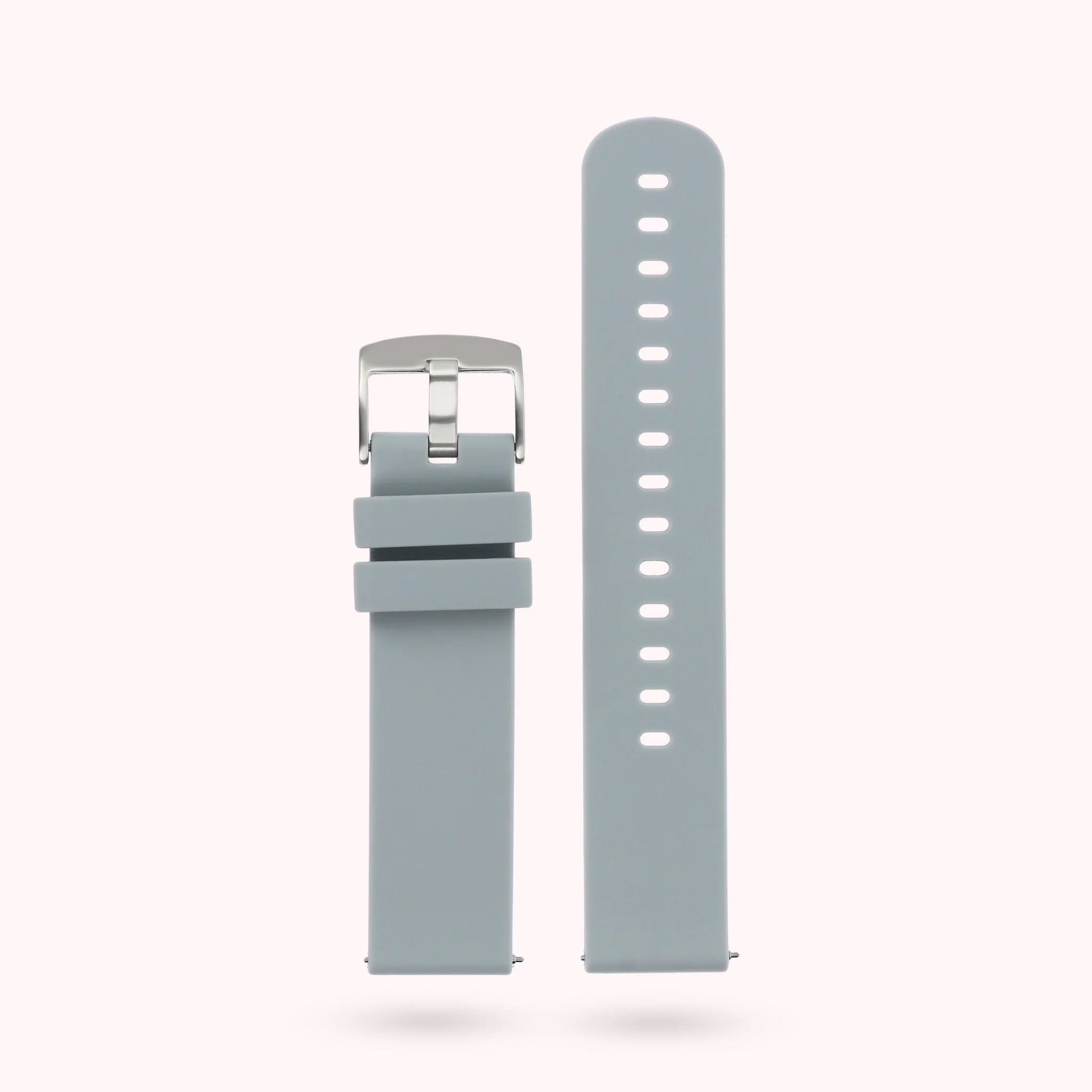 Silicone Smartwatch Strap - Adjustable Buckle Closure