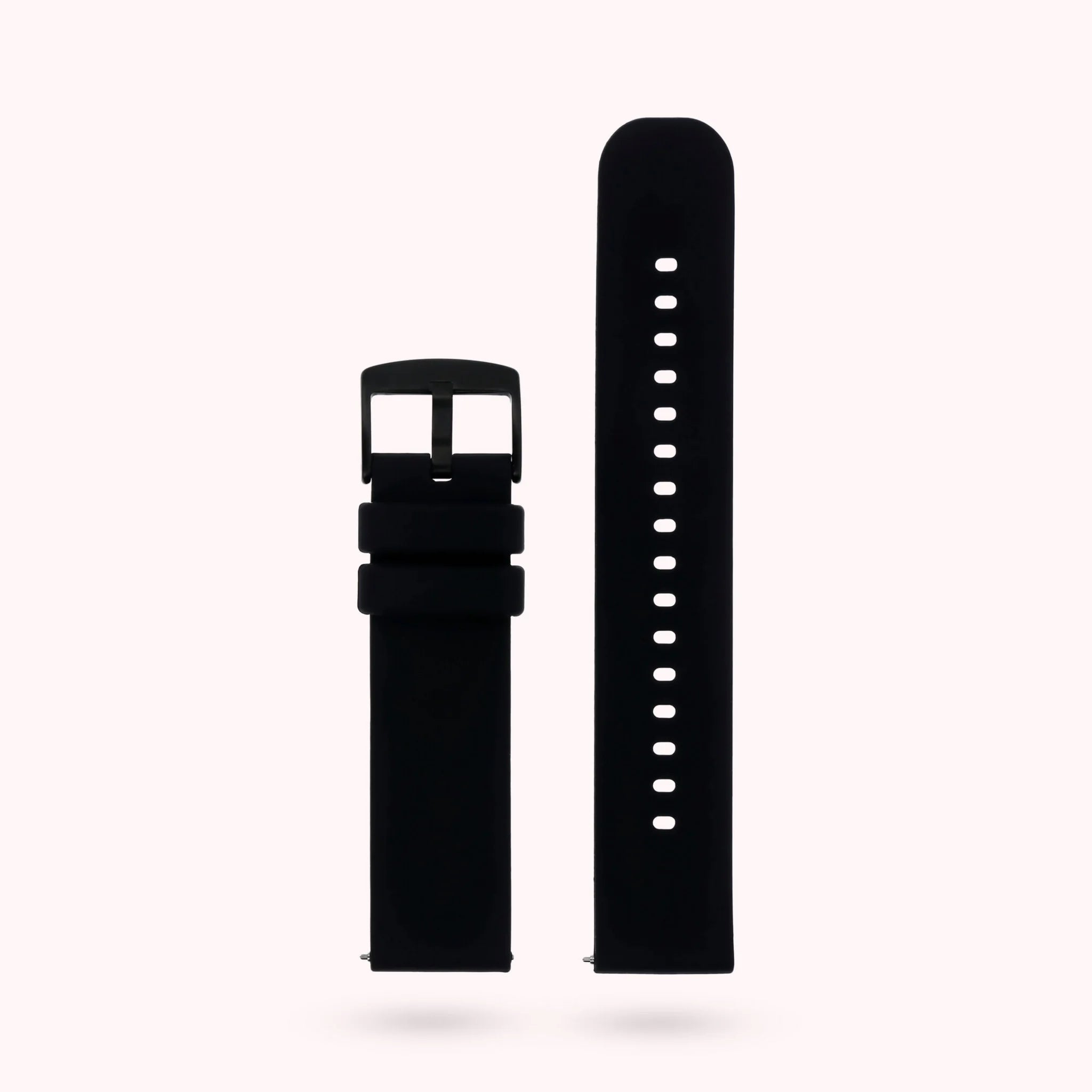 Silicone Smartwatch Strap - Adjustable Buckle Closure