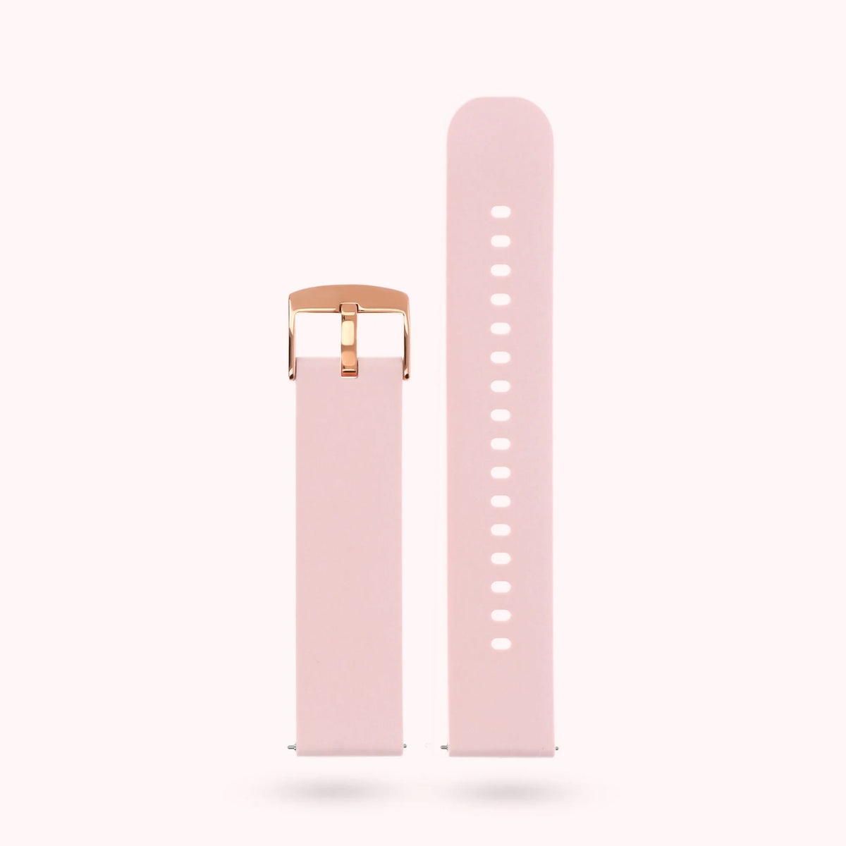 Silicone Smartwatch Strap - Adjustable Buckle Closure
