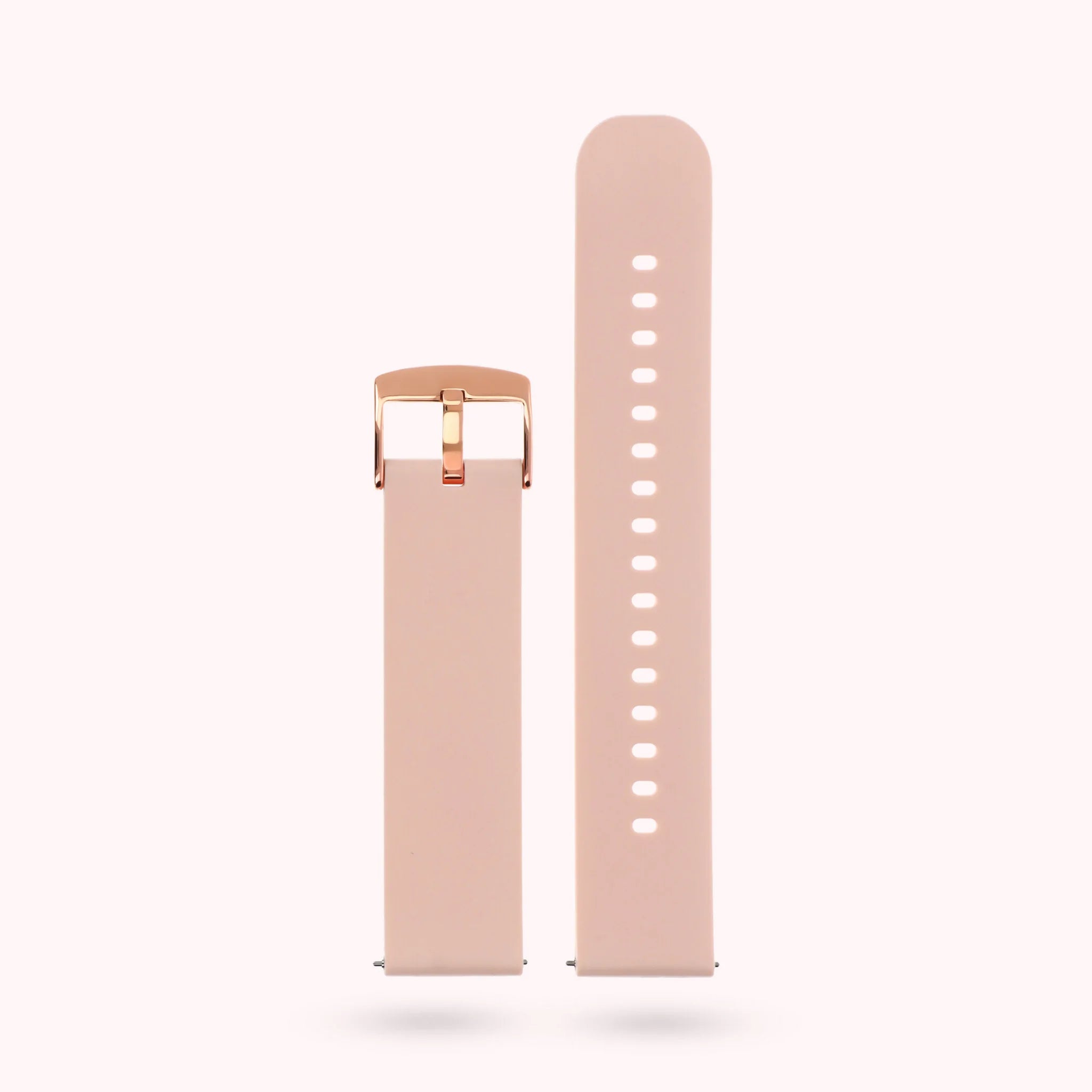 Silicone Smartwatch Strap - Adjustable Buckle Closure