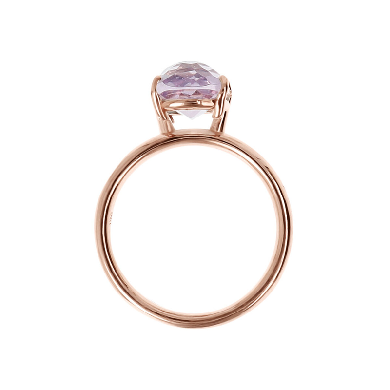 Cocktail Ring in 9Kt Gold with Natural Stone