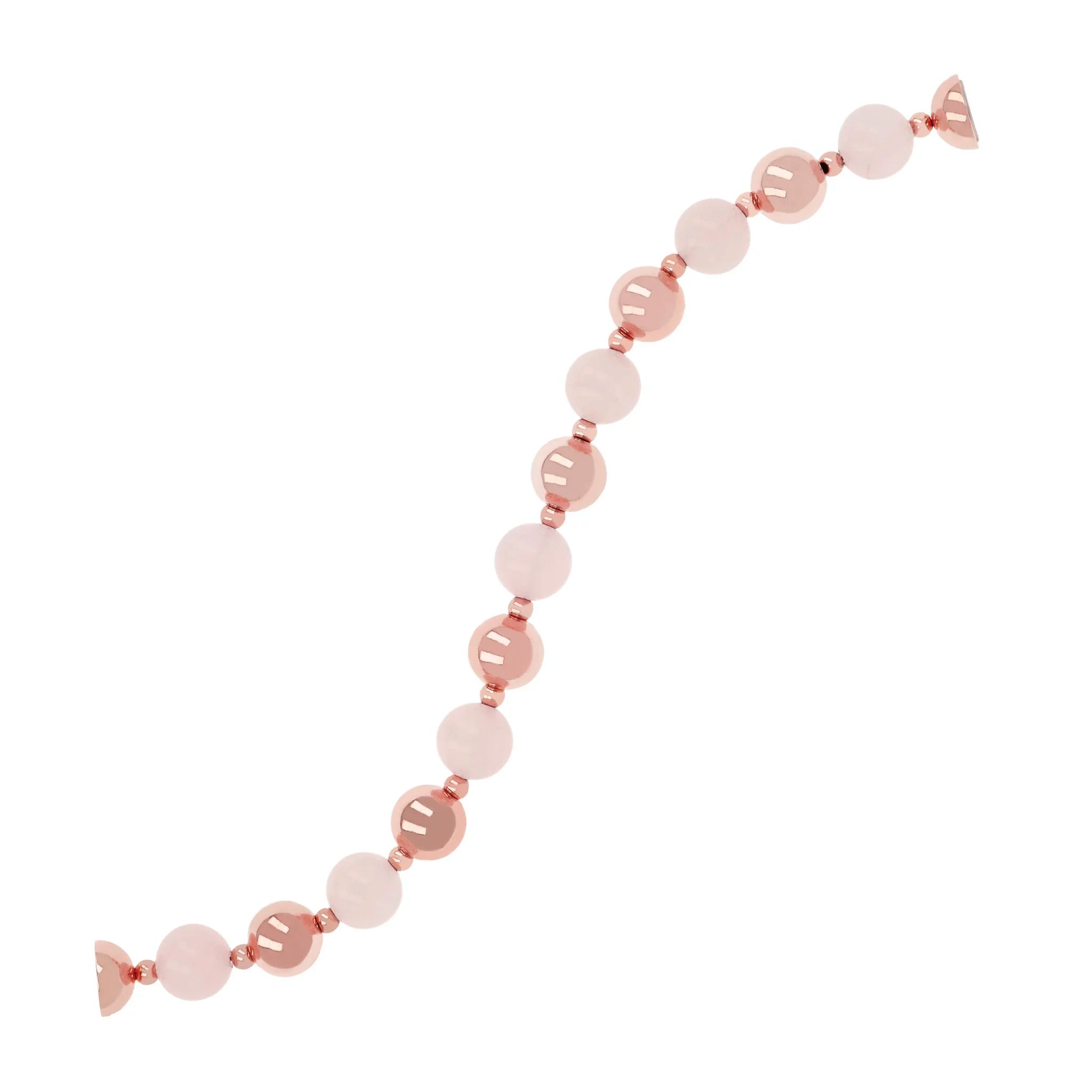 VARIEGATA ALTERNATED BEADED AND STONES BRACELET