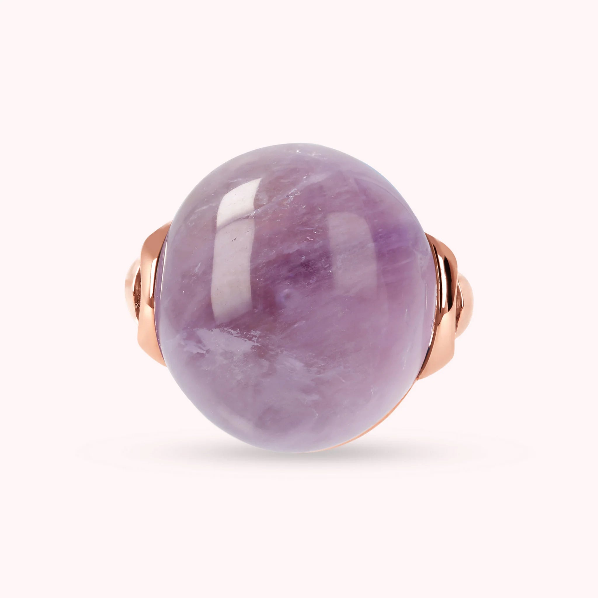Cabochon Ring with Genuine Stone