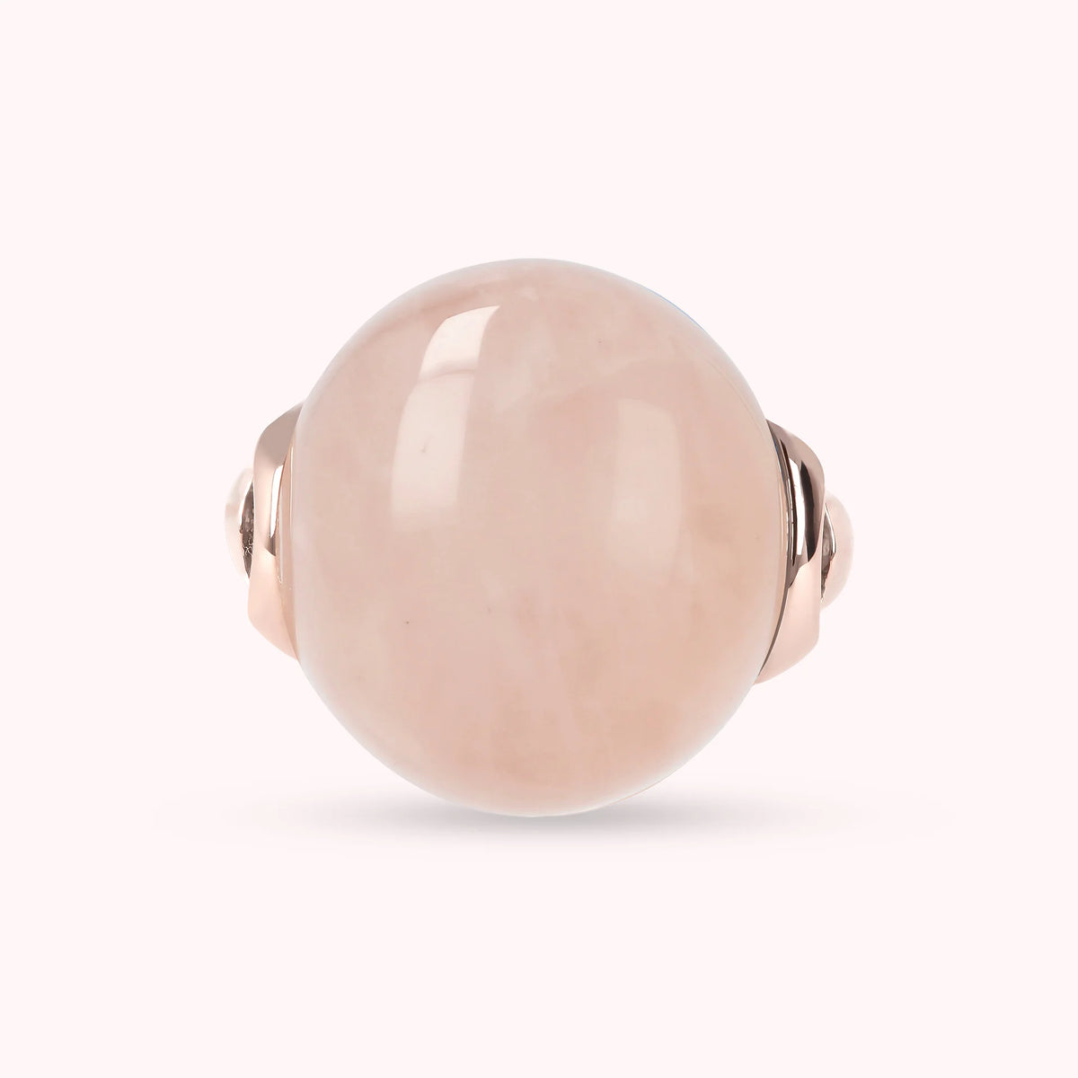 Anello Cocktail con Pietra Naturale Tonda