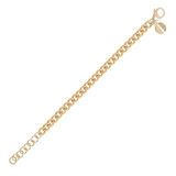Bracelet à maillons longs Grumetta en chaîne dorée