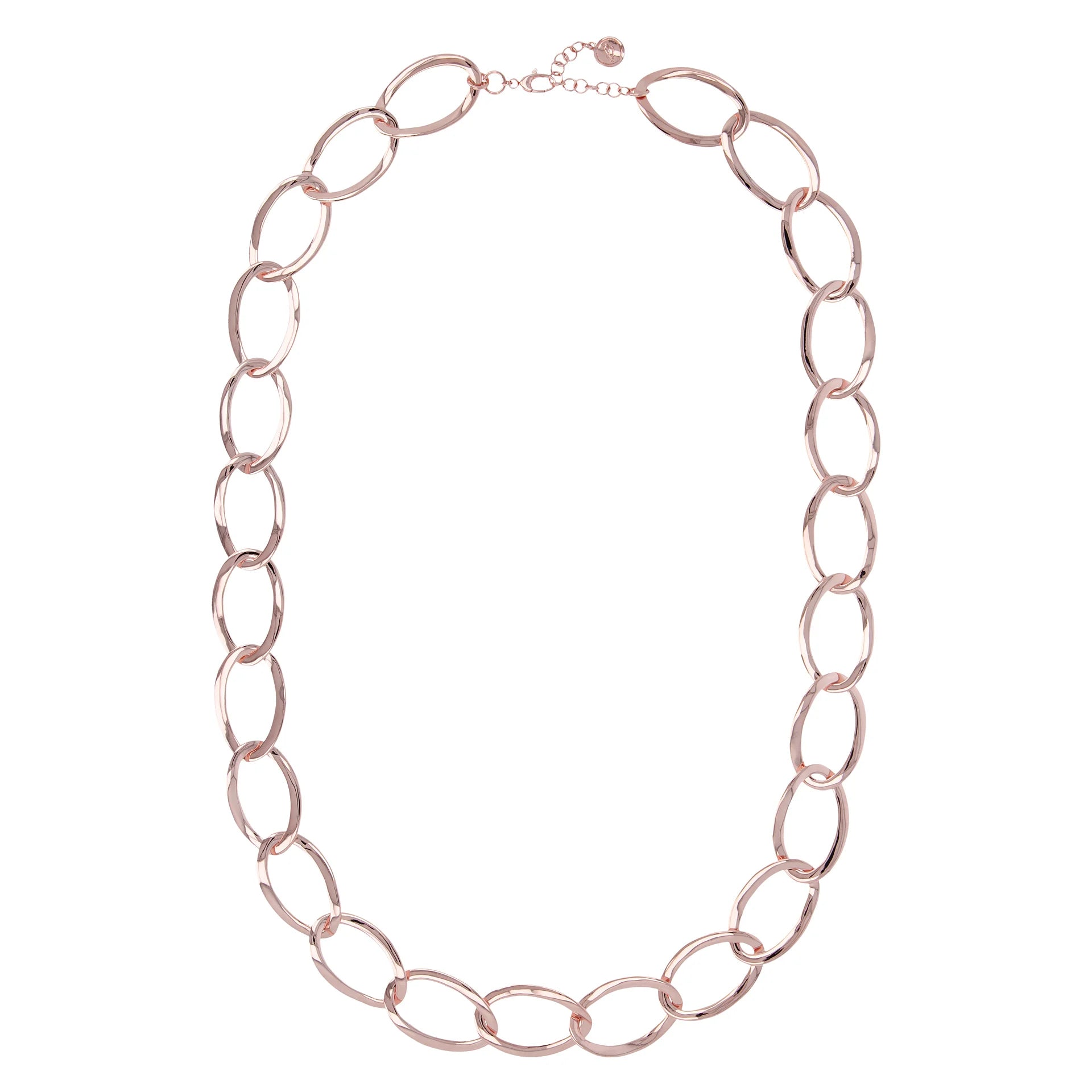 Collana Lunga Maxi Maglie Ovali