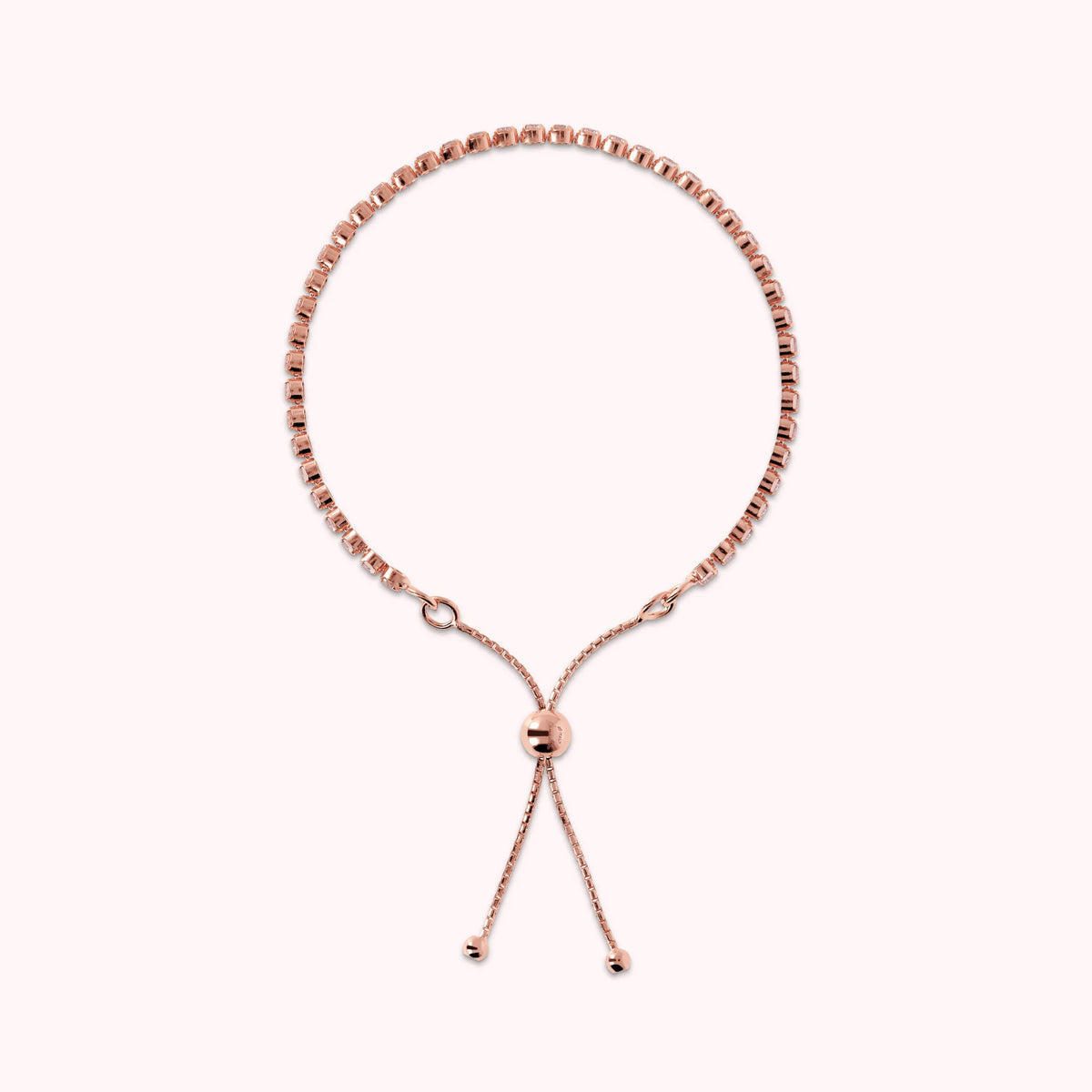 Bracelet tennis avec zircon cubique