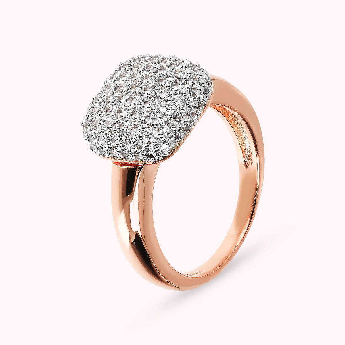 ALTISSIMA SQUARED PAVE DANGLE RING