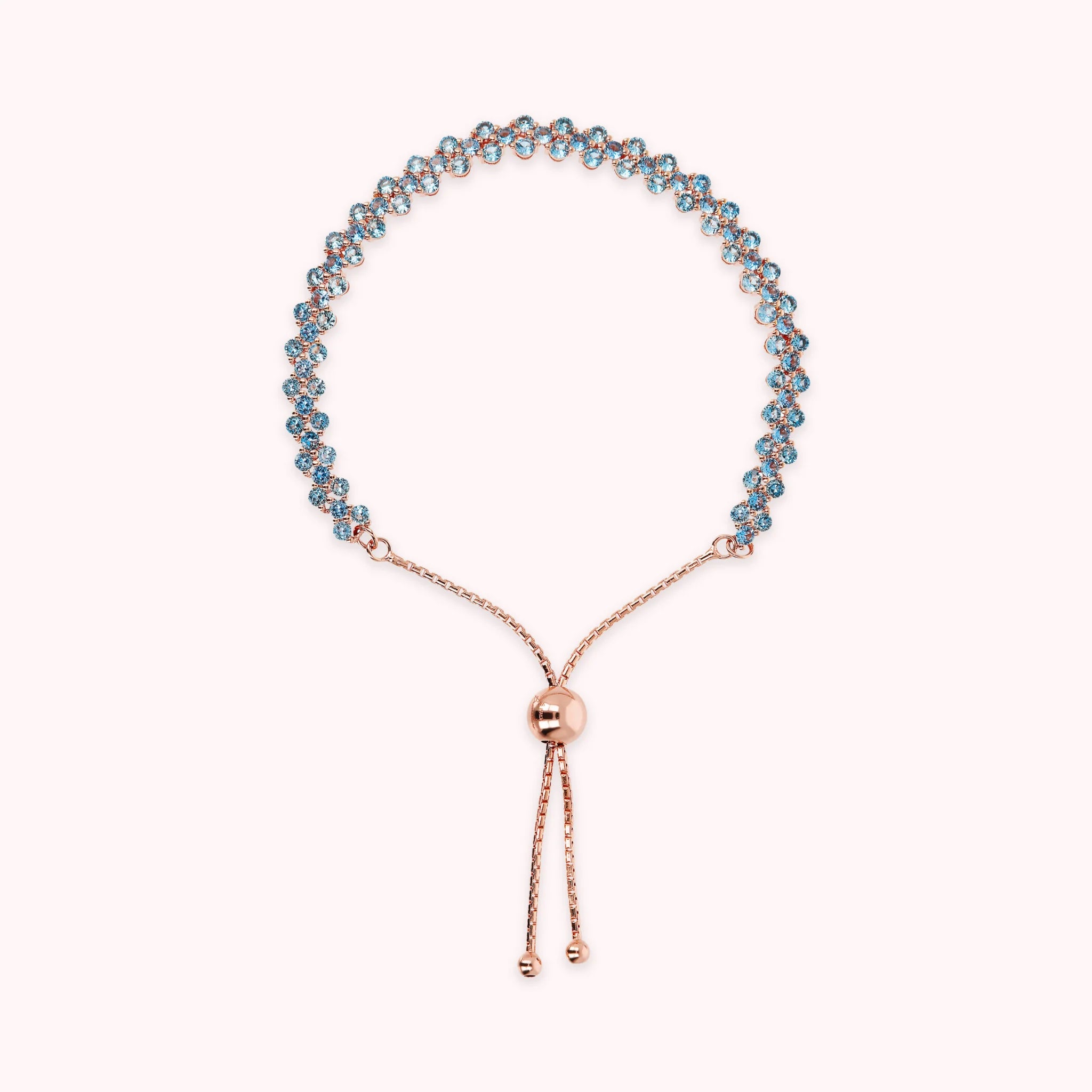 Bracciale Tennis Doppio con Cubic Zirconia