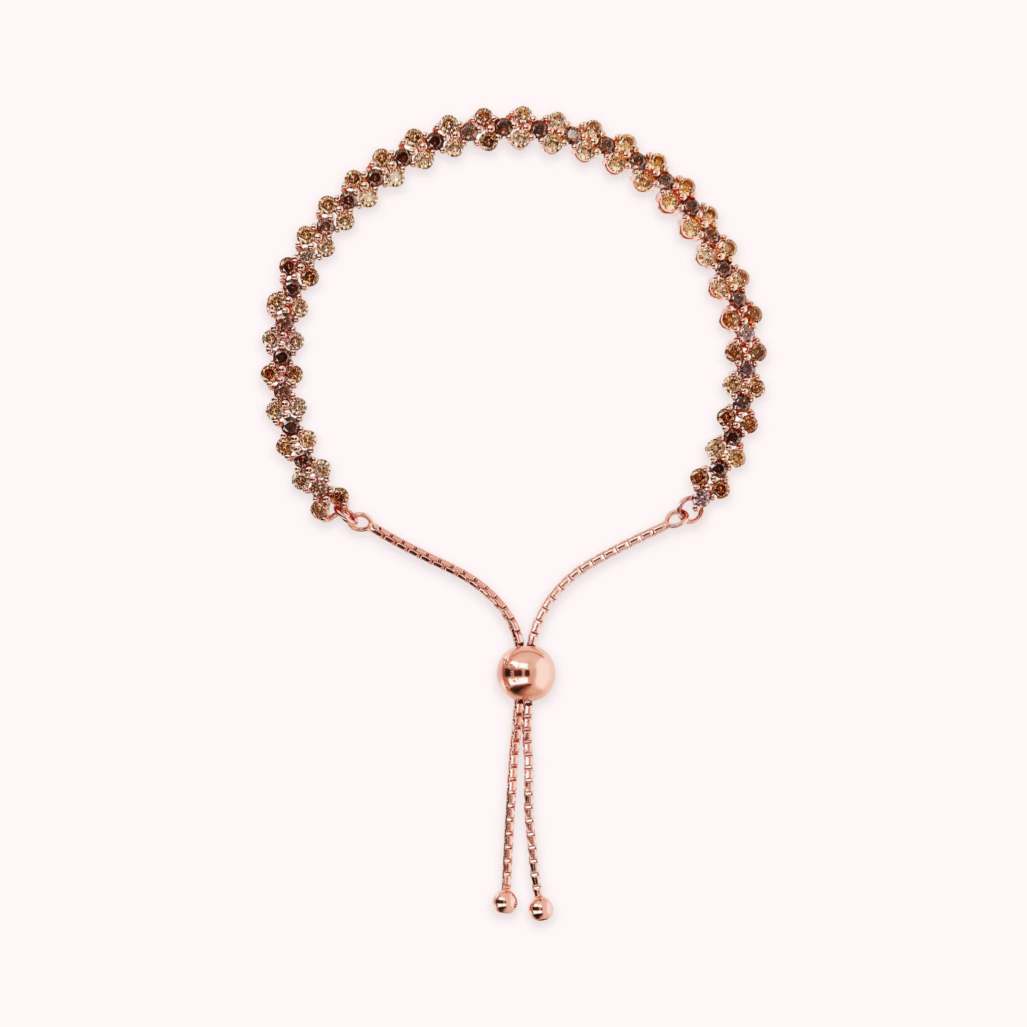 Bracciale Tennis Doppio con Cubic Zirconia