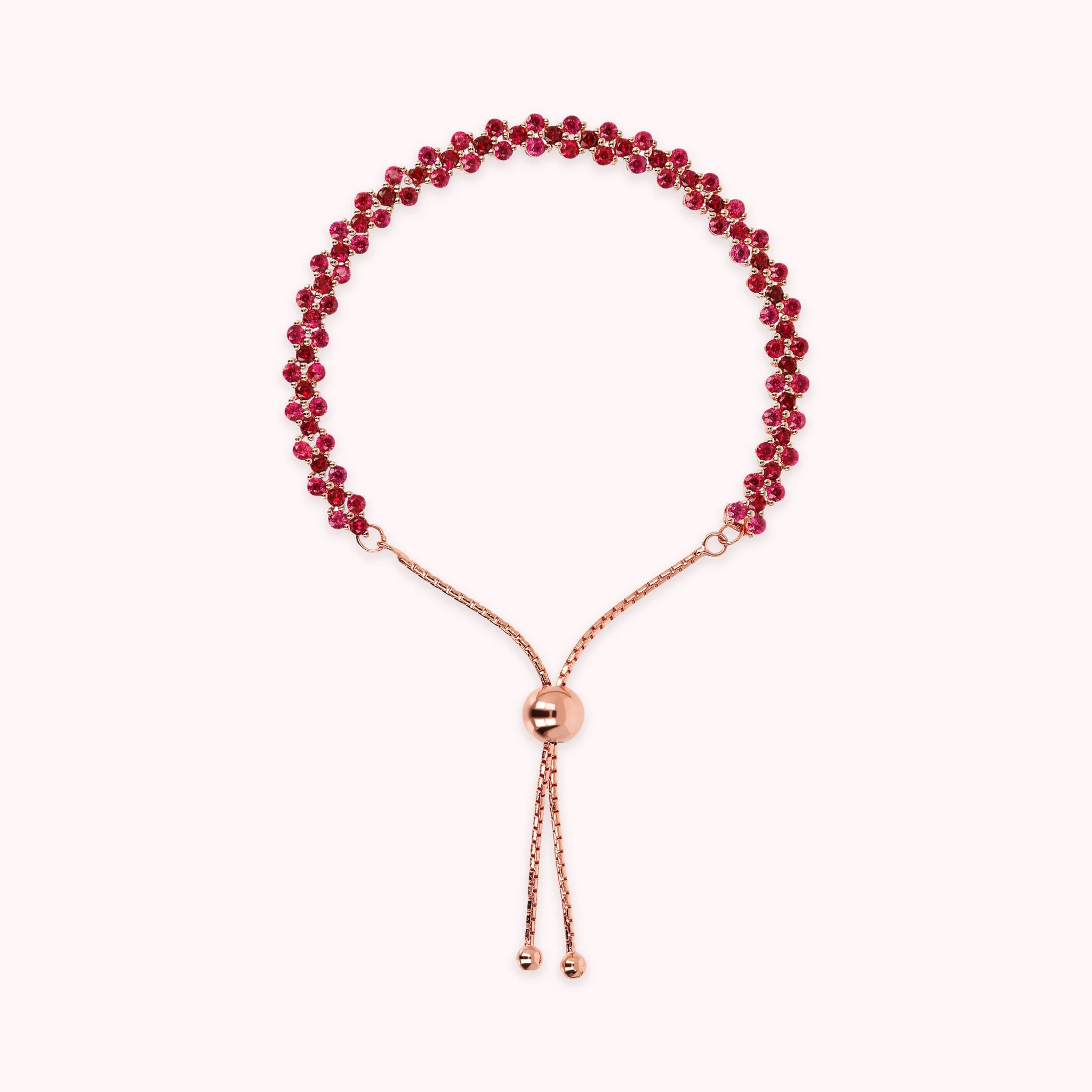 Bracciale Tennis Doppio con Cubic Zirconia