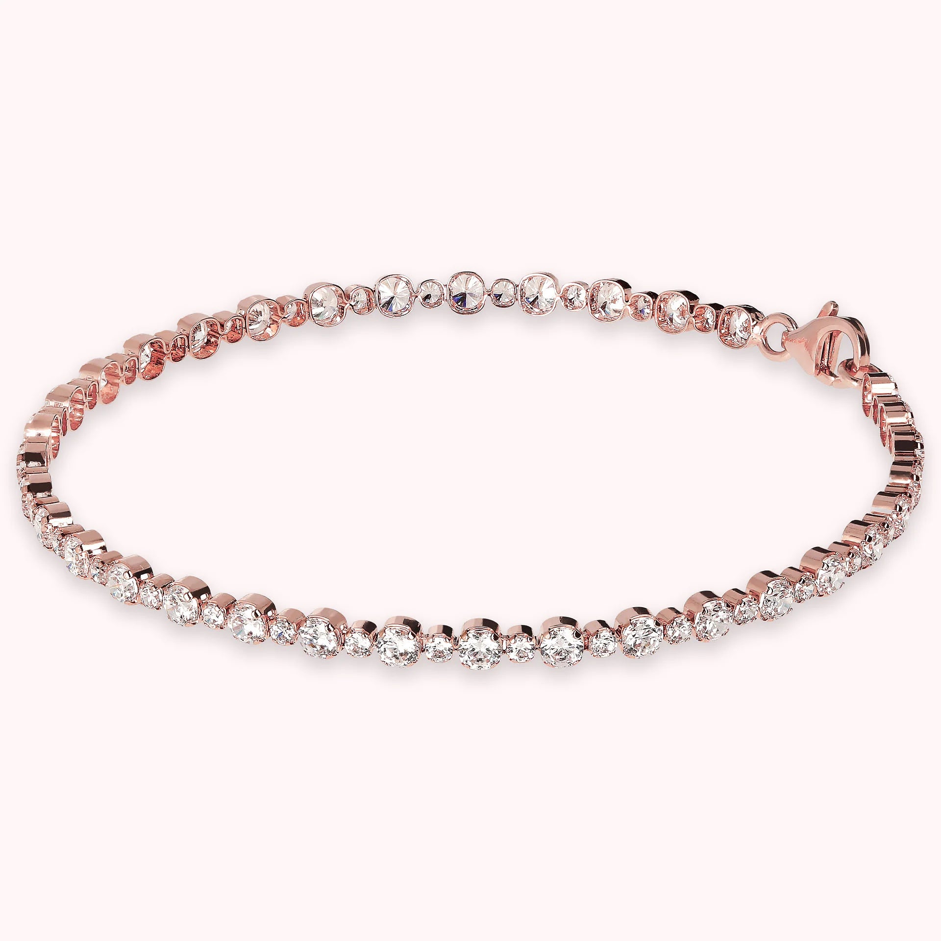 Alternated Tennis Bracelet