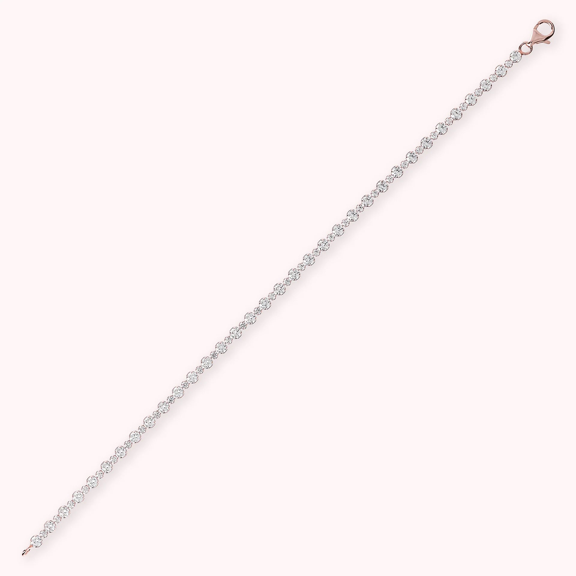 Alternated Tennis Bracelet