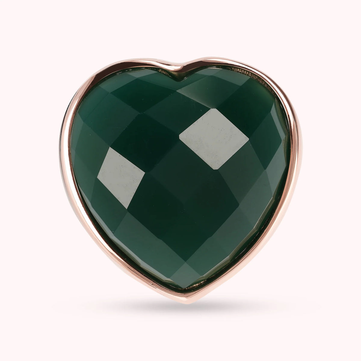 Carisma Natural Stone Heart Ring