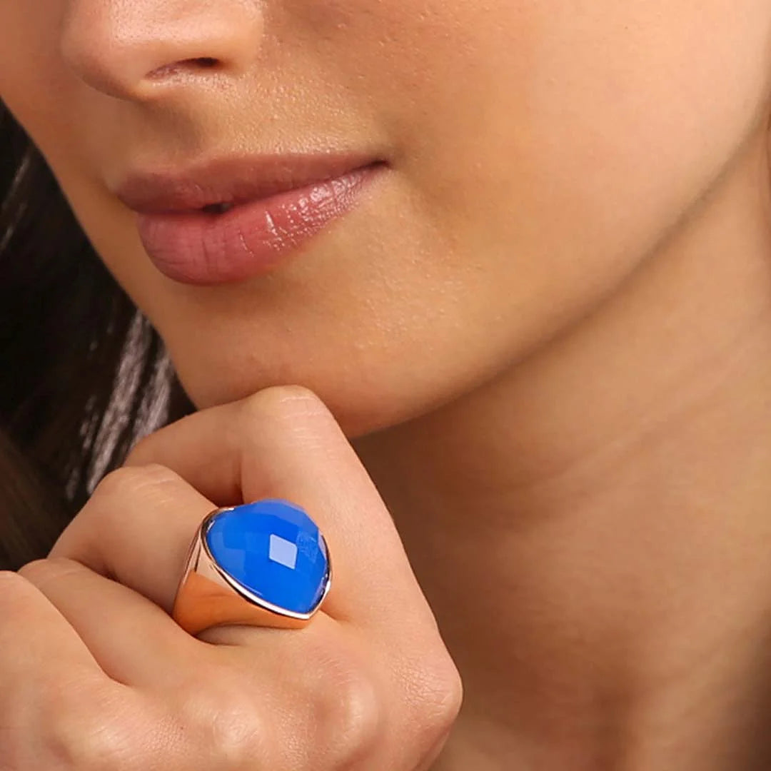 Carisma Natural Stone Heart Ring