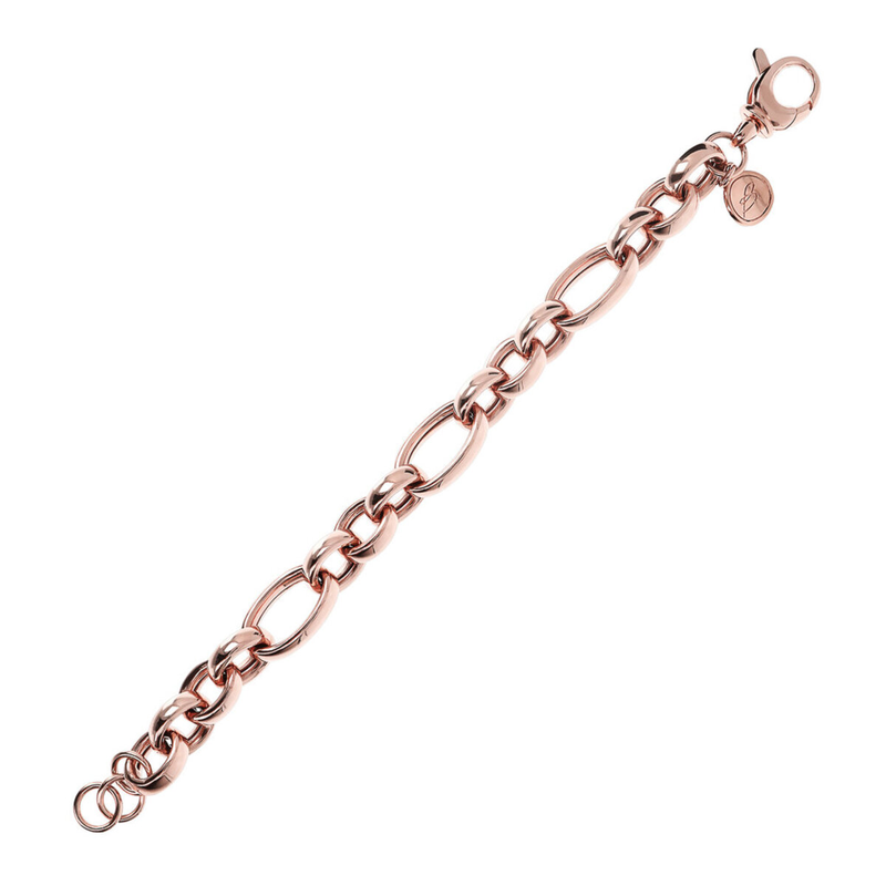 Alternate Thick Rolo Chain Bracelet