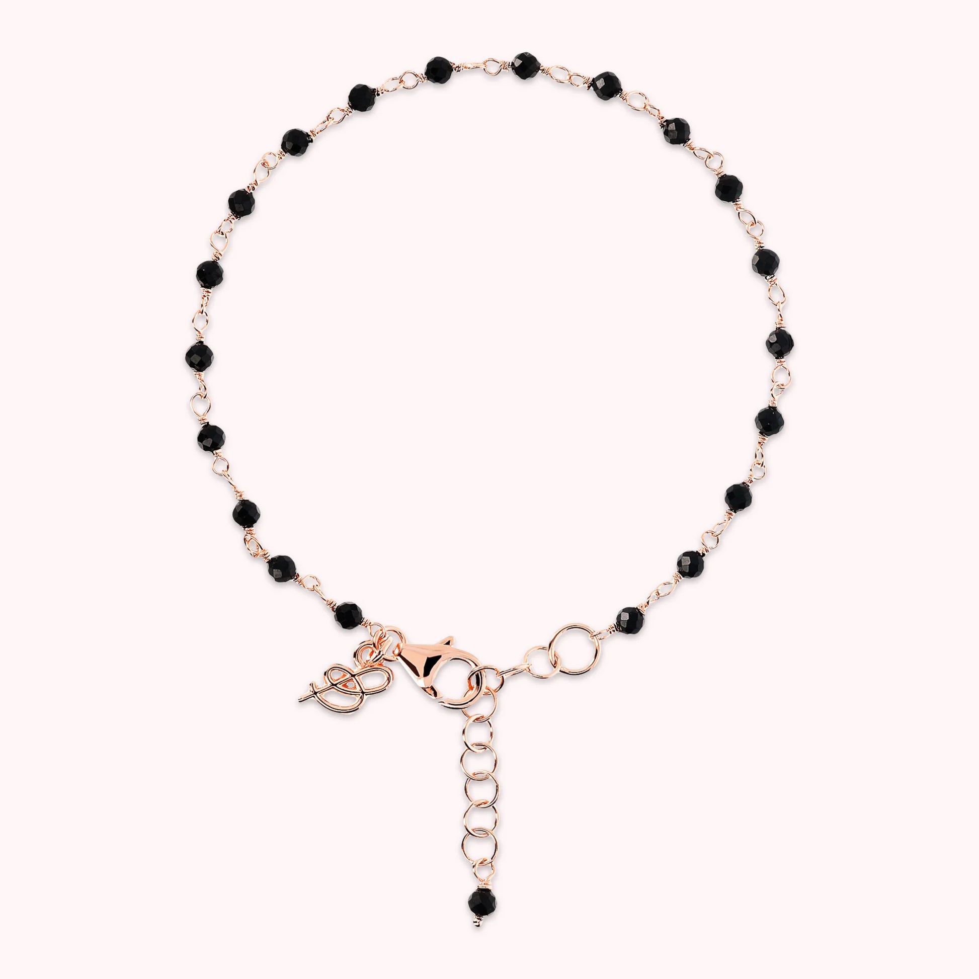 Rosenkranz-Armband mit Naturstein  
