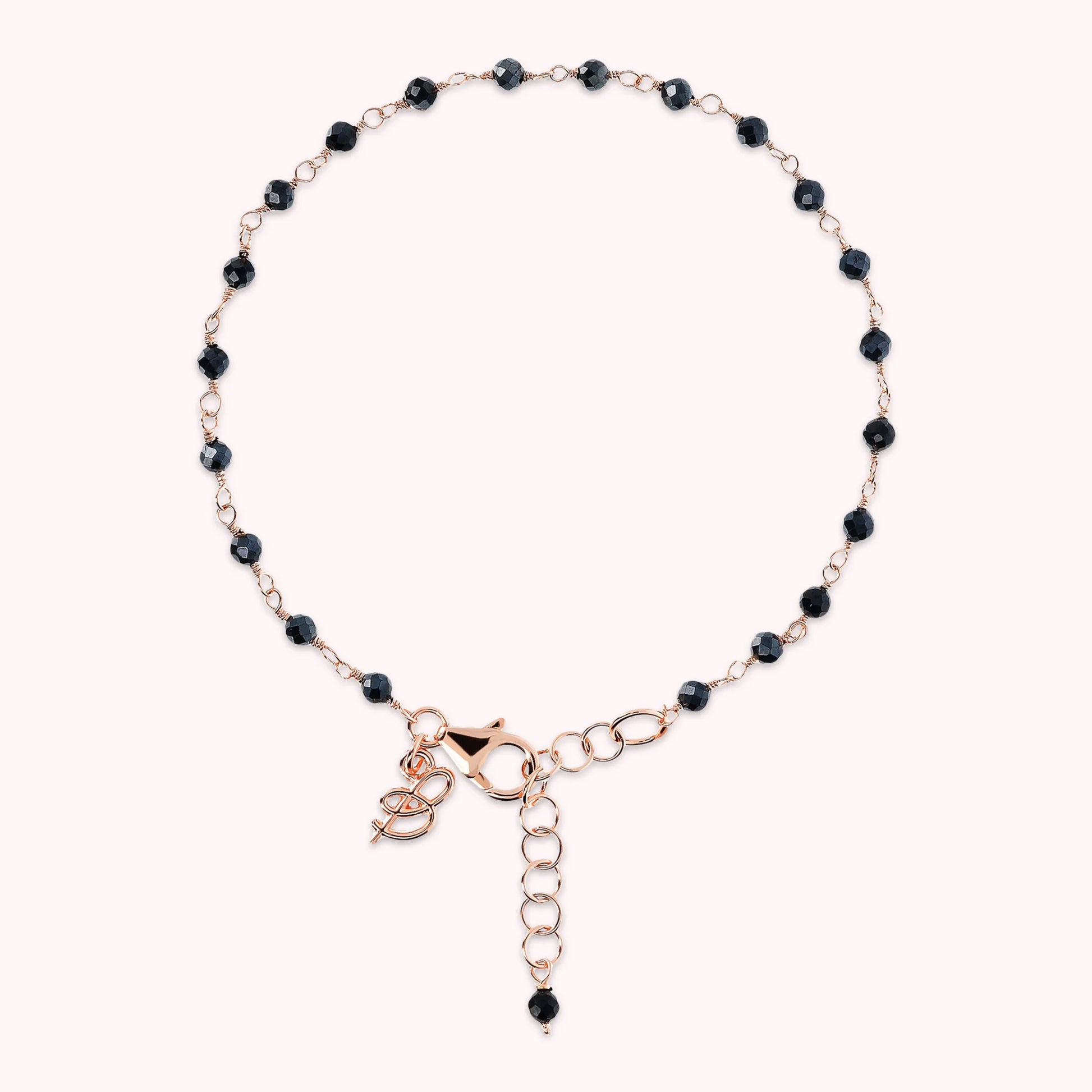 Rosenkranz-Armband mit Naturstein  