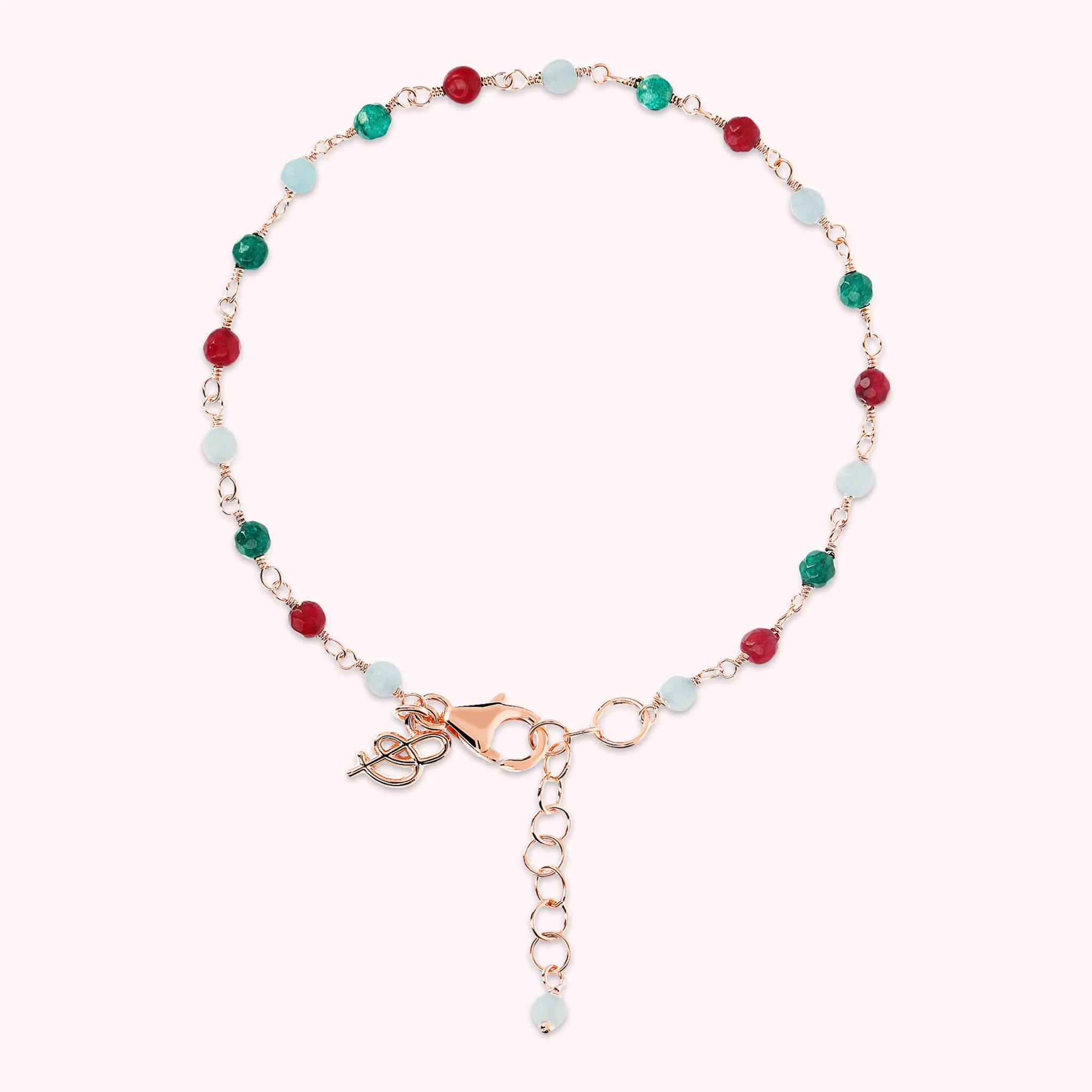 Bracciale Rosario con Pietra Naturale