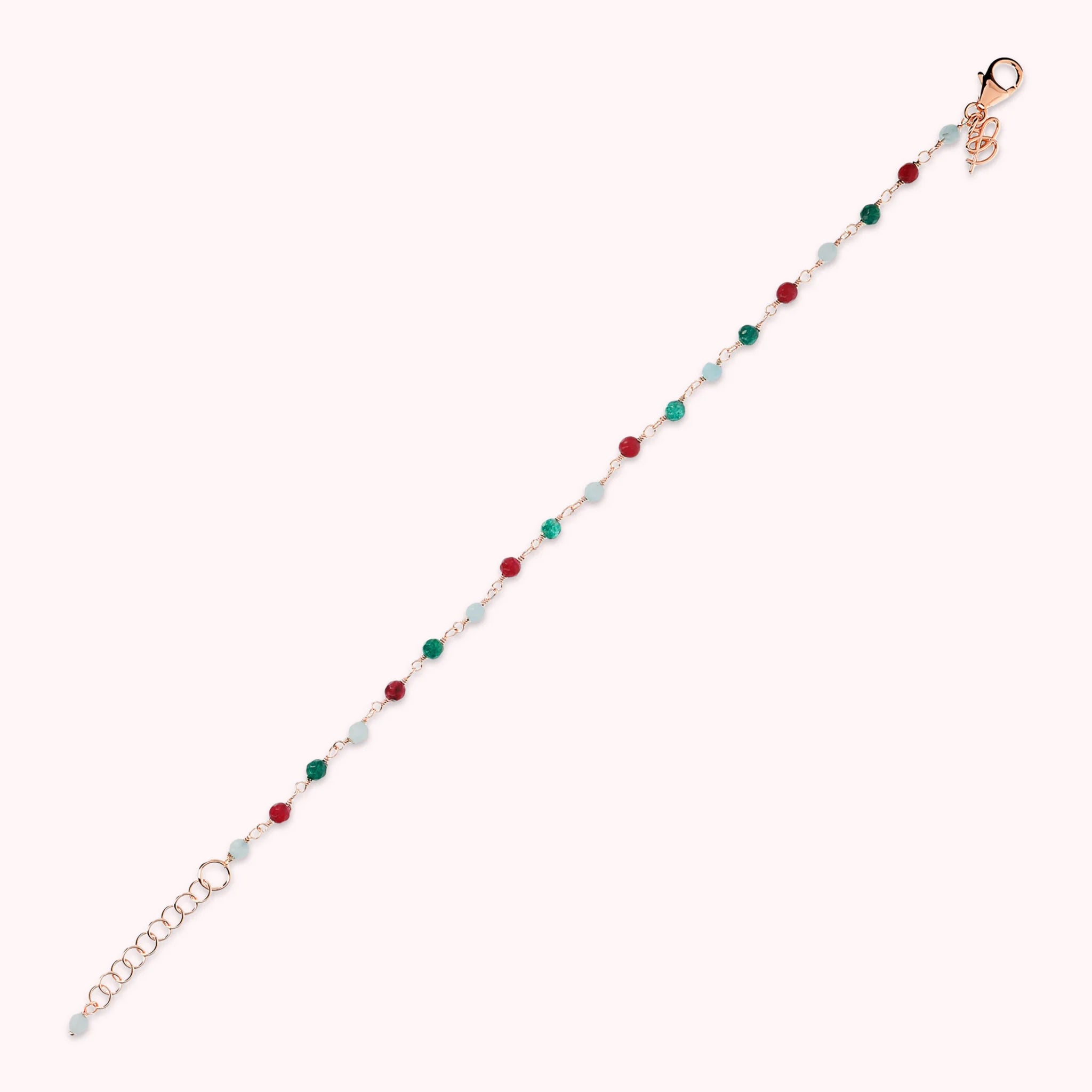 Bracciale Rosario con Pietra Naturale