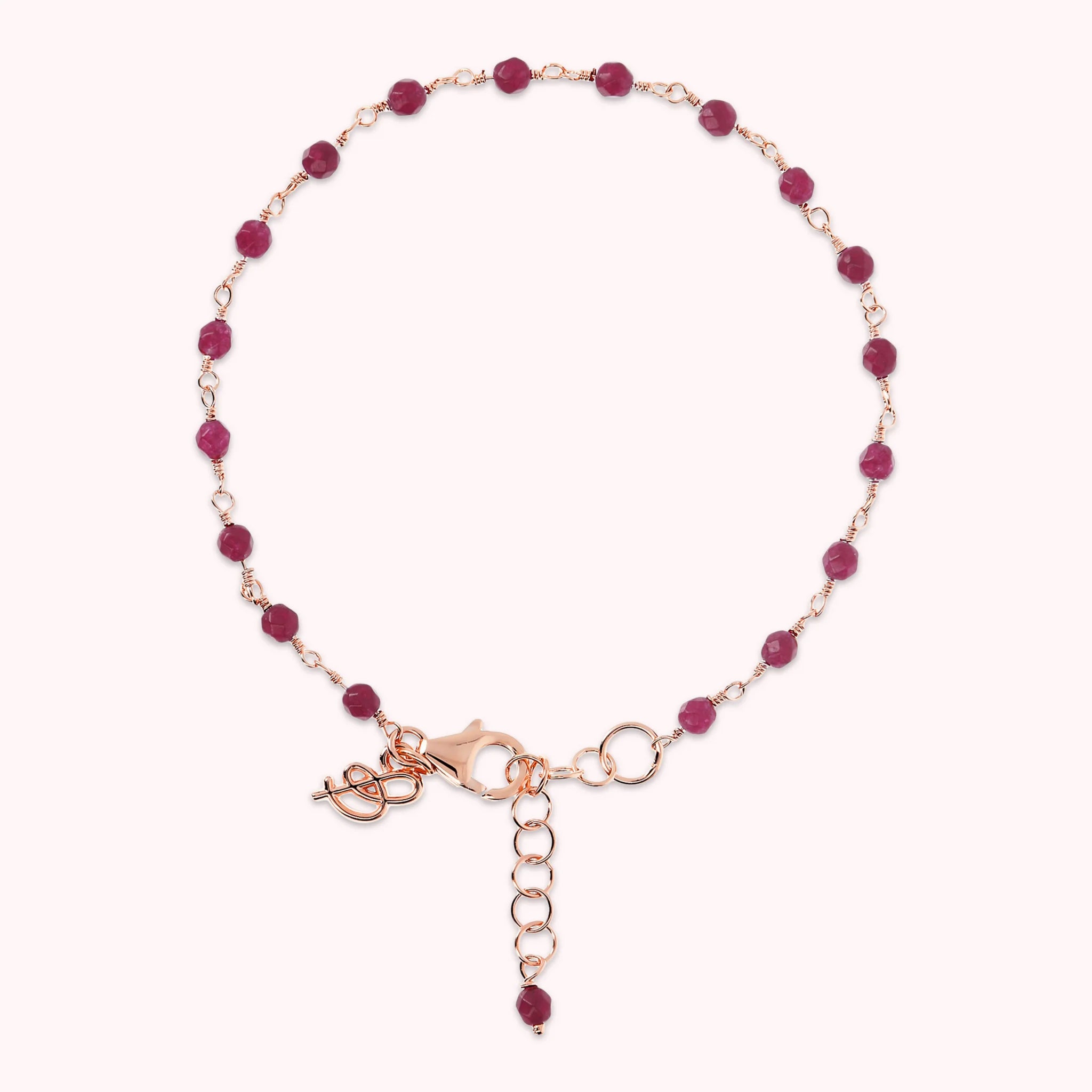 Bracciale Rosario con Pietra Naturale