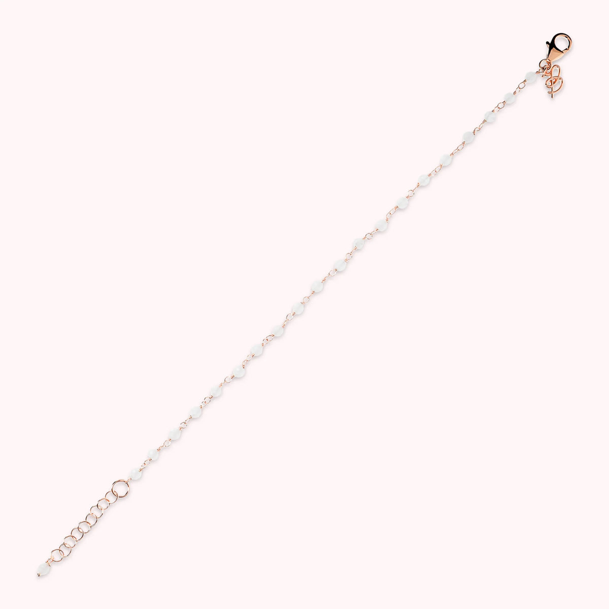 Rosary Bracelet with Natural Stone and Extender