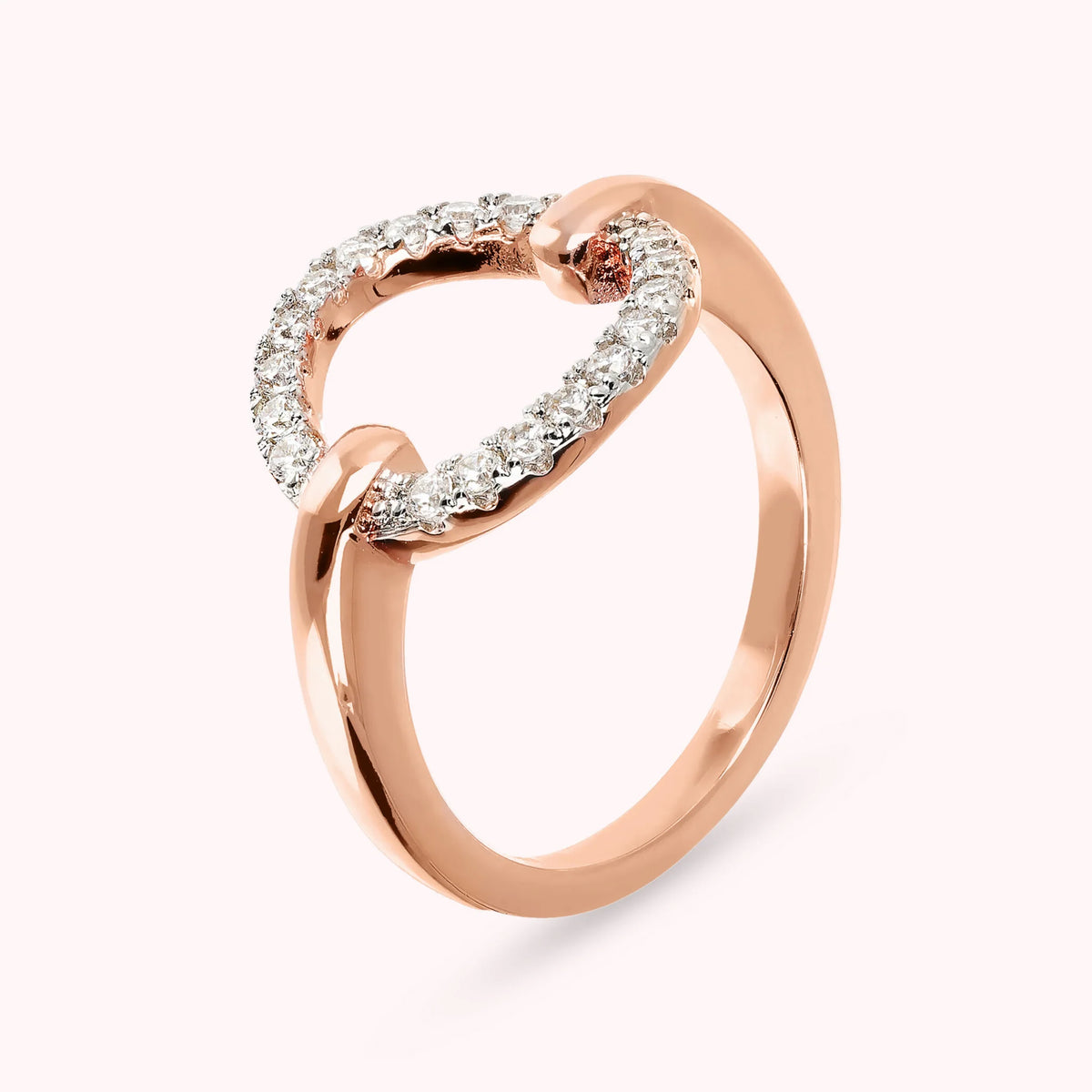 Pavé Circle Ring
