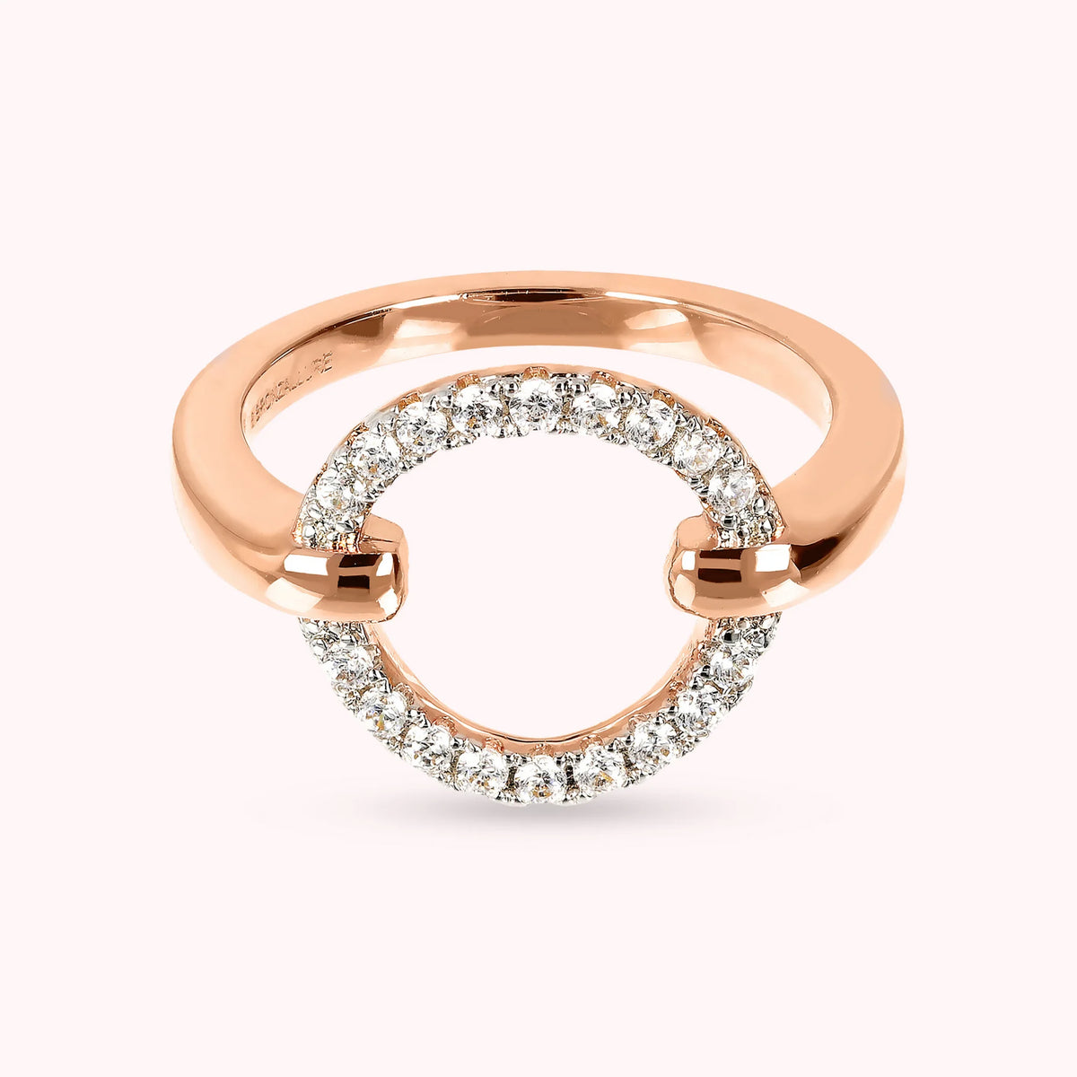 Pavé Circle Ring