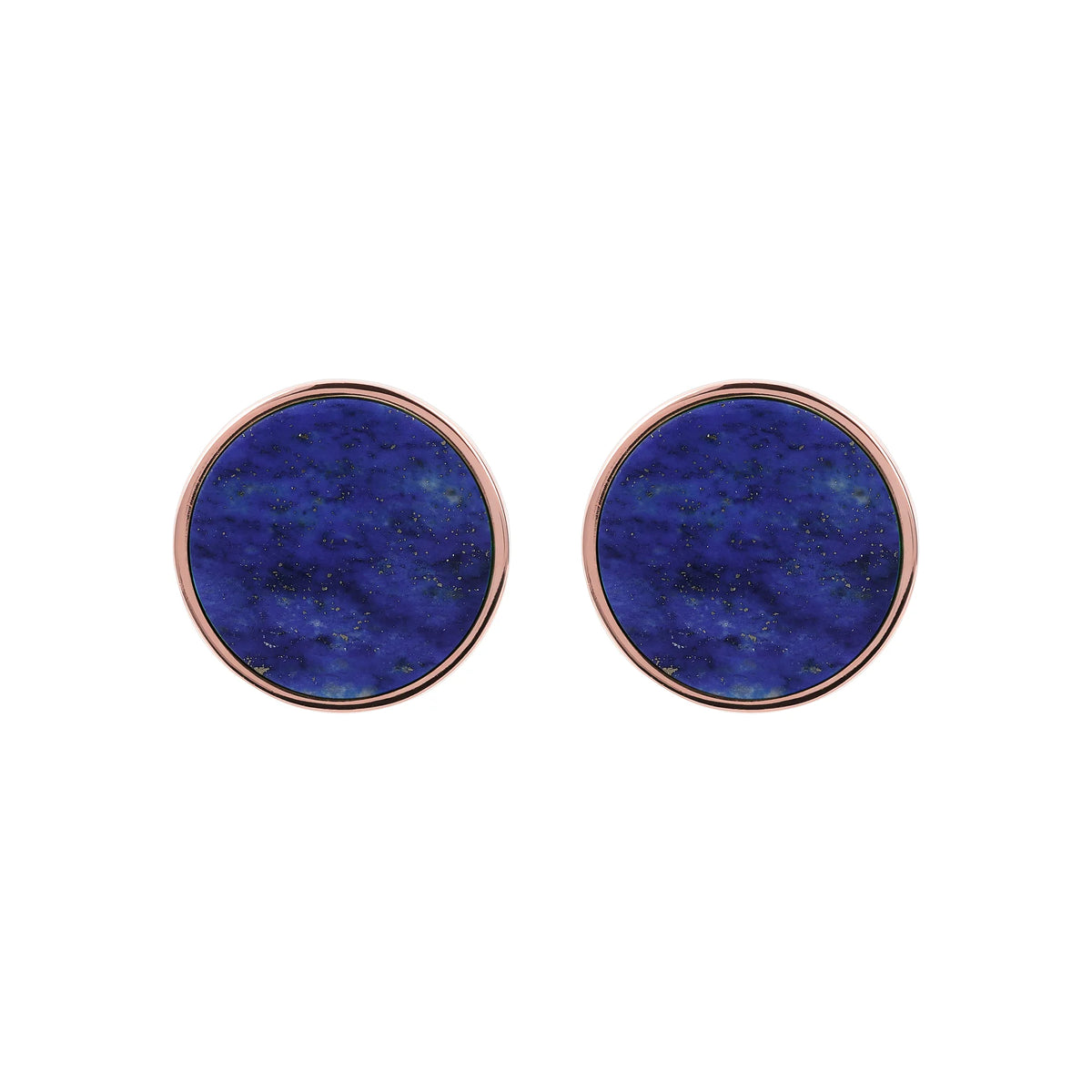 Boucles d'oreilles clous avec pierre naturelle