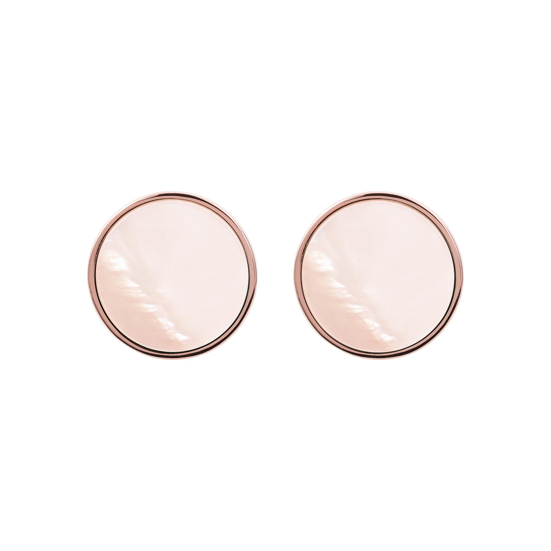 Boucles d'oreilles clous avec pierre naturelle