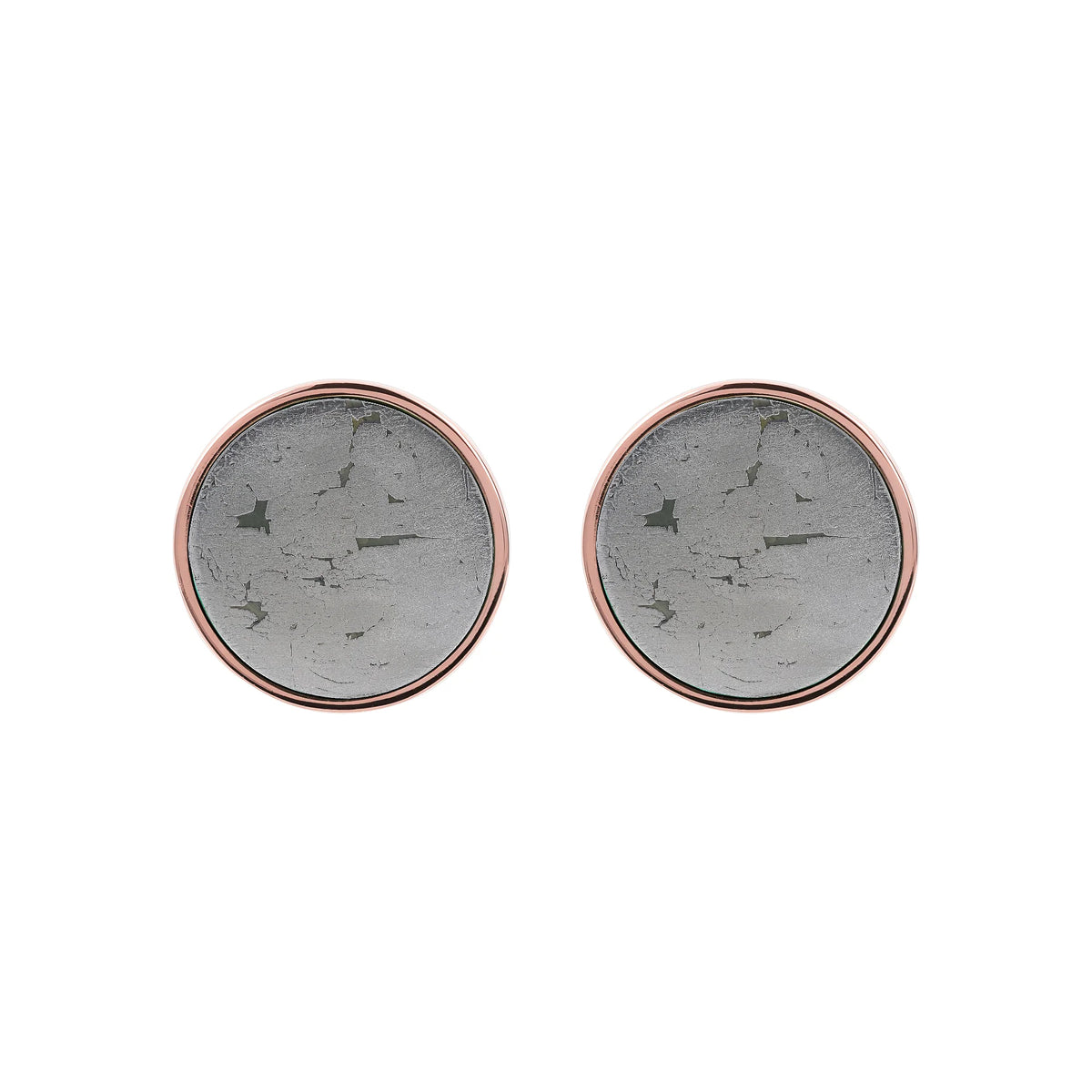 Boucles d'oreilles clous avec pierre naturelle
