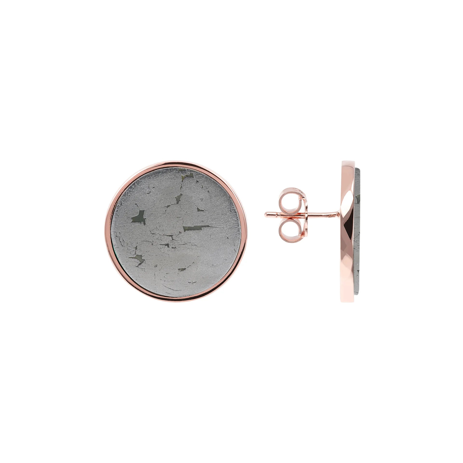 Stecker-Ohrringe mit Naturstein  