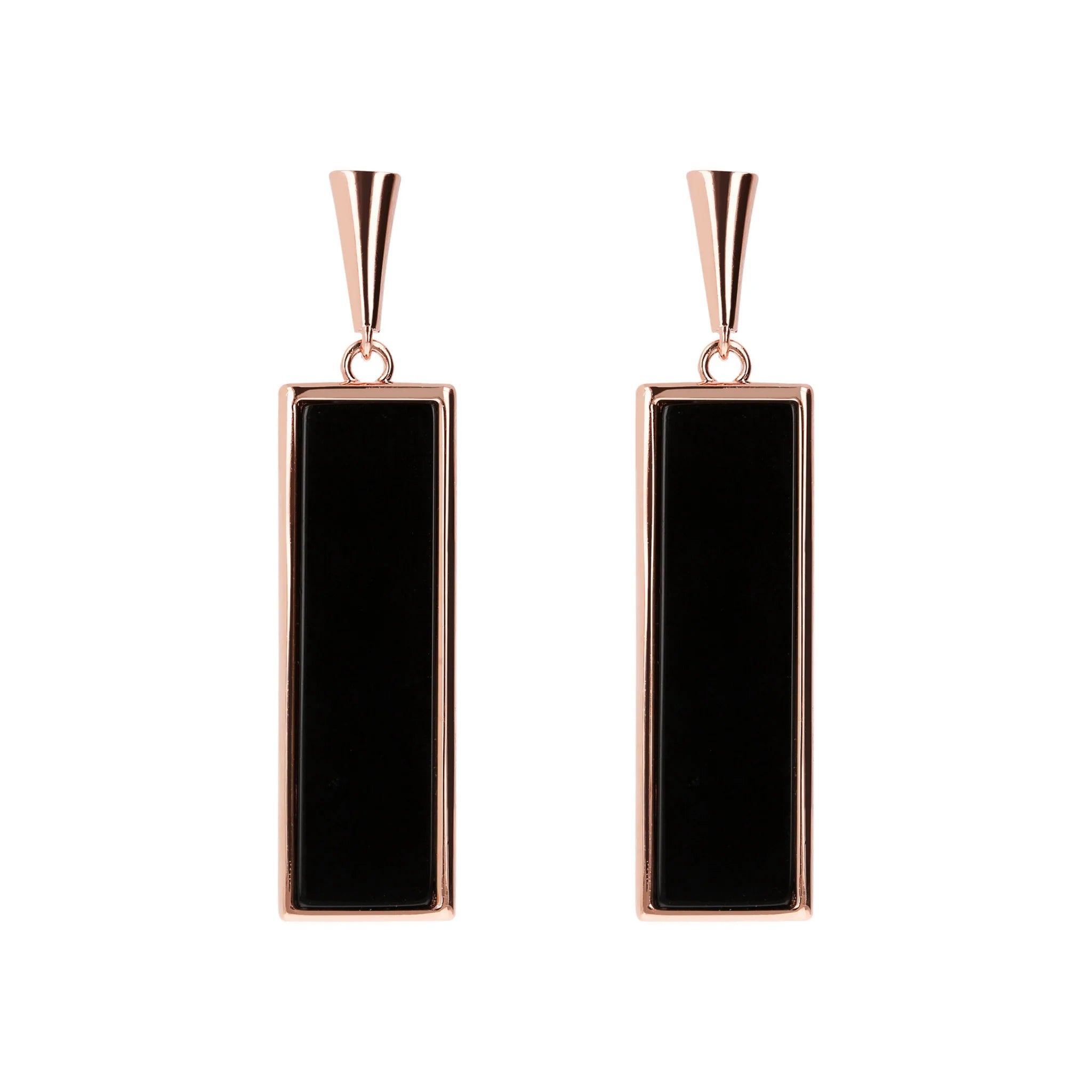 Rectangular Pendant Earrings