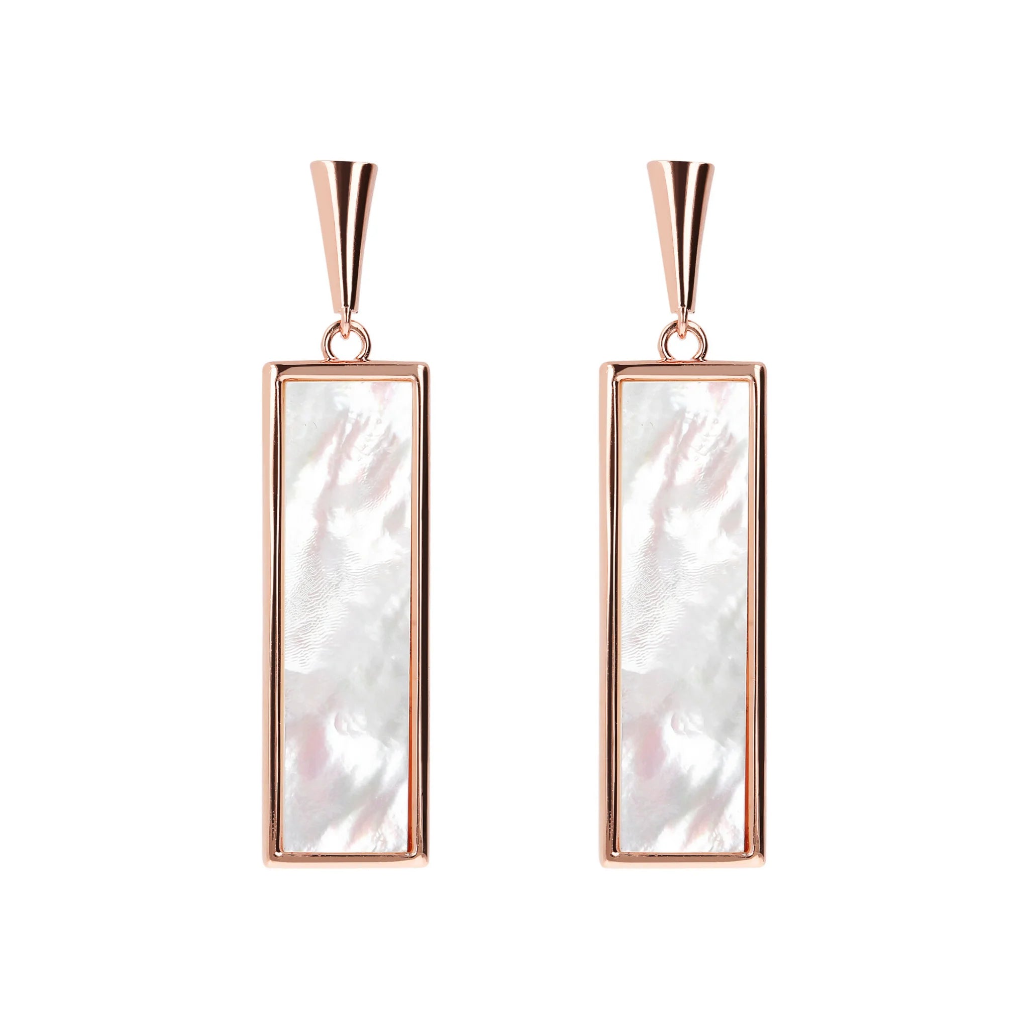 Rectangular Pendant Earrings