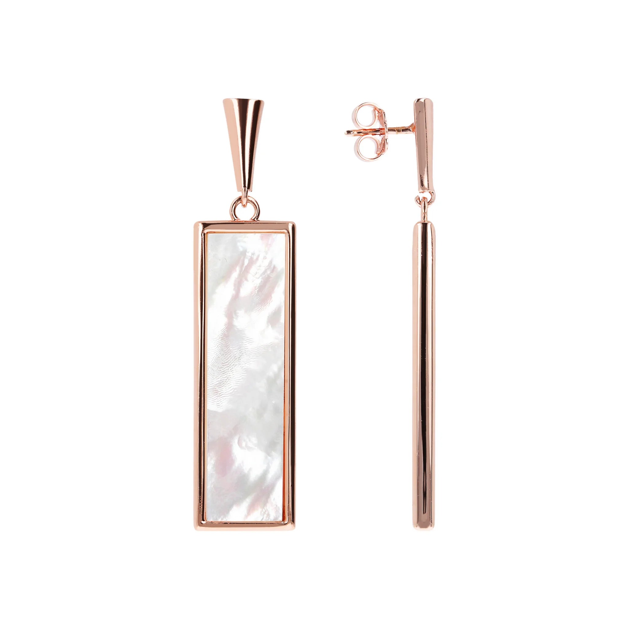 Rectangular Pendant Earrings