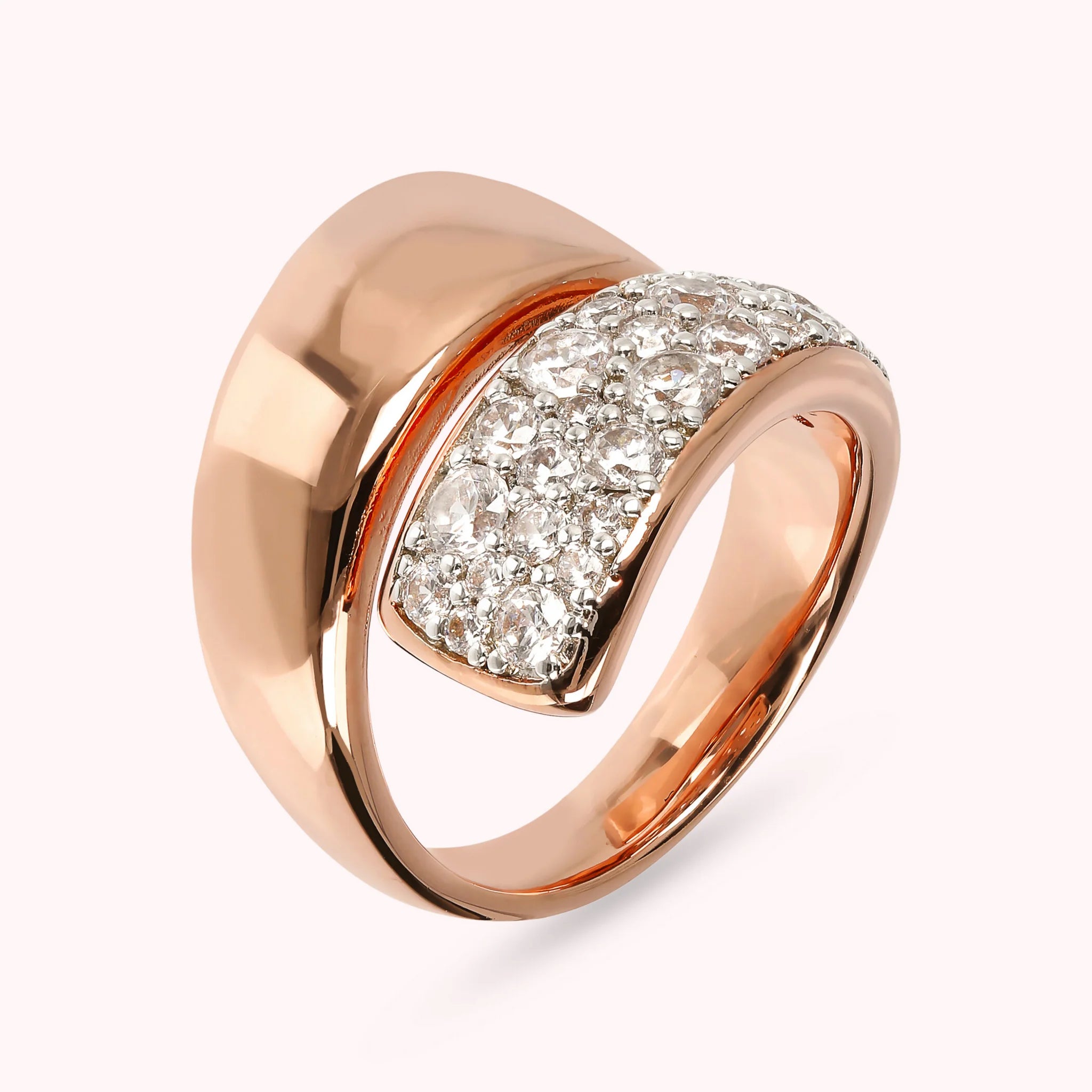 Contrarié Ring with Pavé