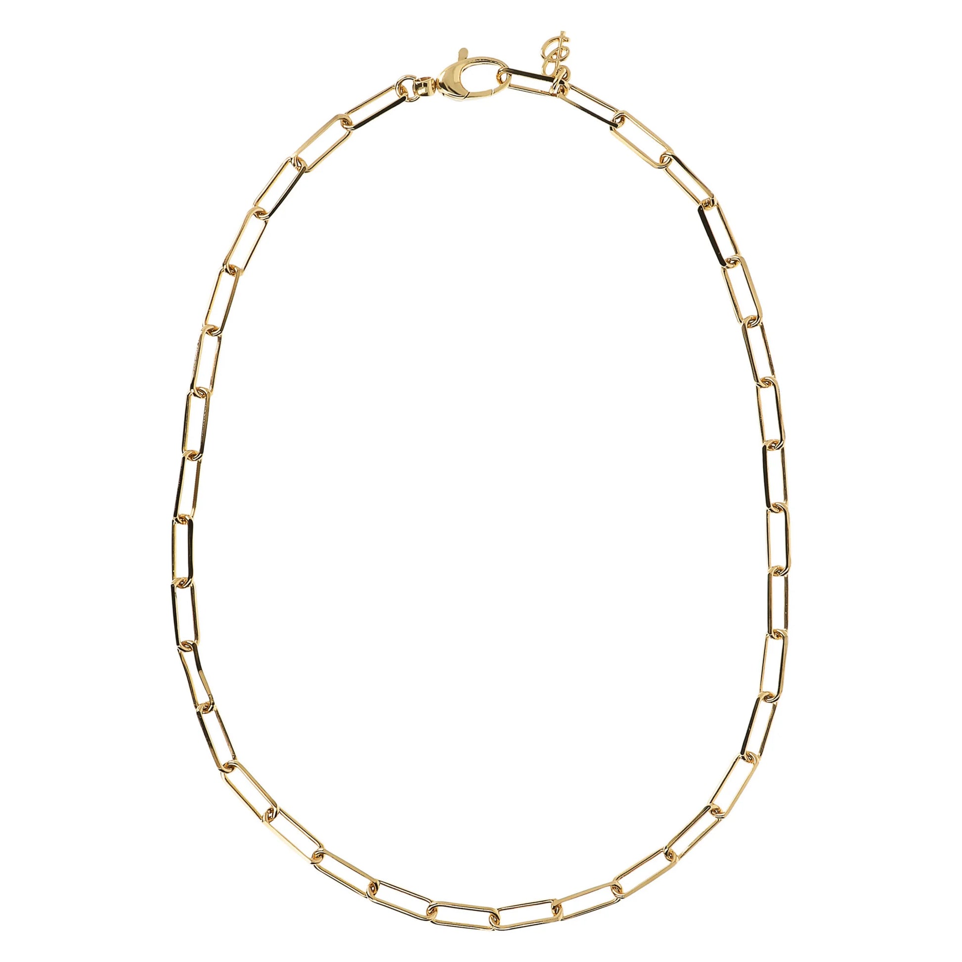 Goldene verlängerte Kette Halskette