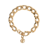 Golden Curb Chain Maxi Bracelet 