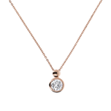 Necklace with Pendant in Cubic Zirconia