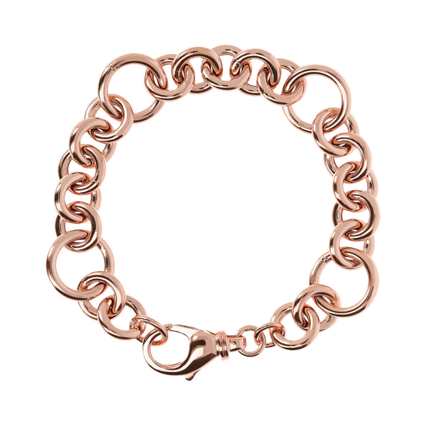 Rolo Chain Bracelet with Rings