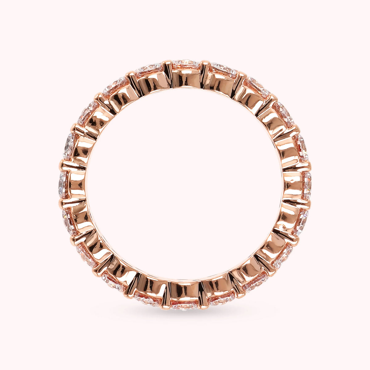Cubic Zirconia Three Bands Ring