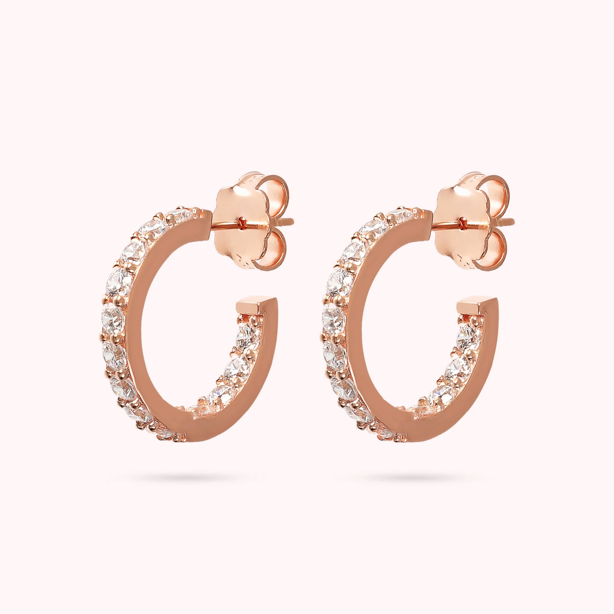 Altissima Cubic Zirconia Hoop Earrings